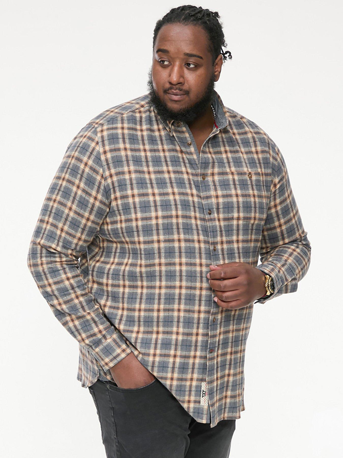 undefined Scarpa Check Shirt - Tan/Grey