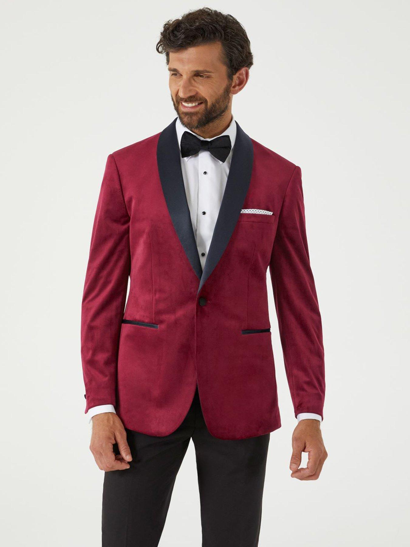 Skopes Paso Velvet Tailored Fit Suit Jacket Very