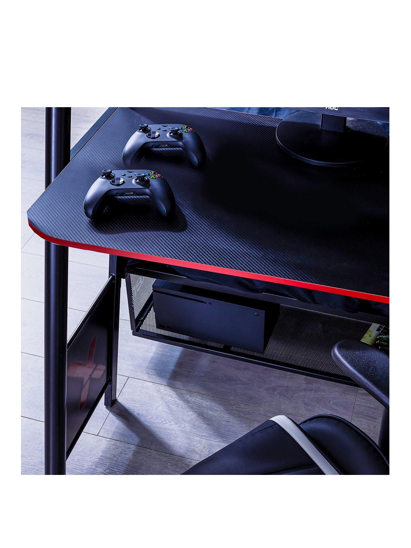 Image 2 of 6 of X Rocker Armada Dual Bunk Bed&nbsp;with Gaming Desk and Mattress Options (Buy &amp; SAVE!)