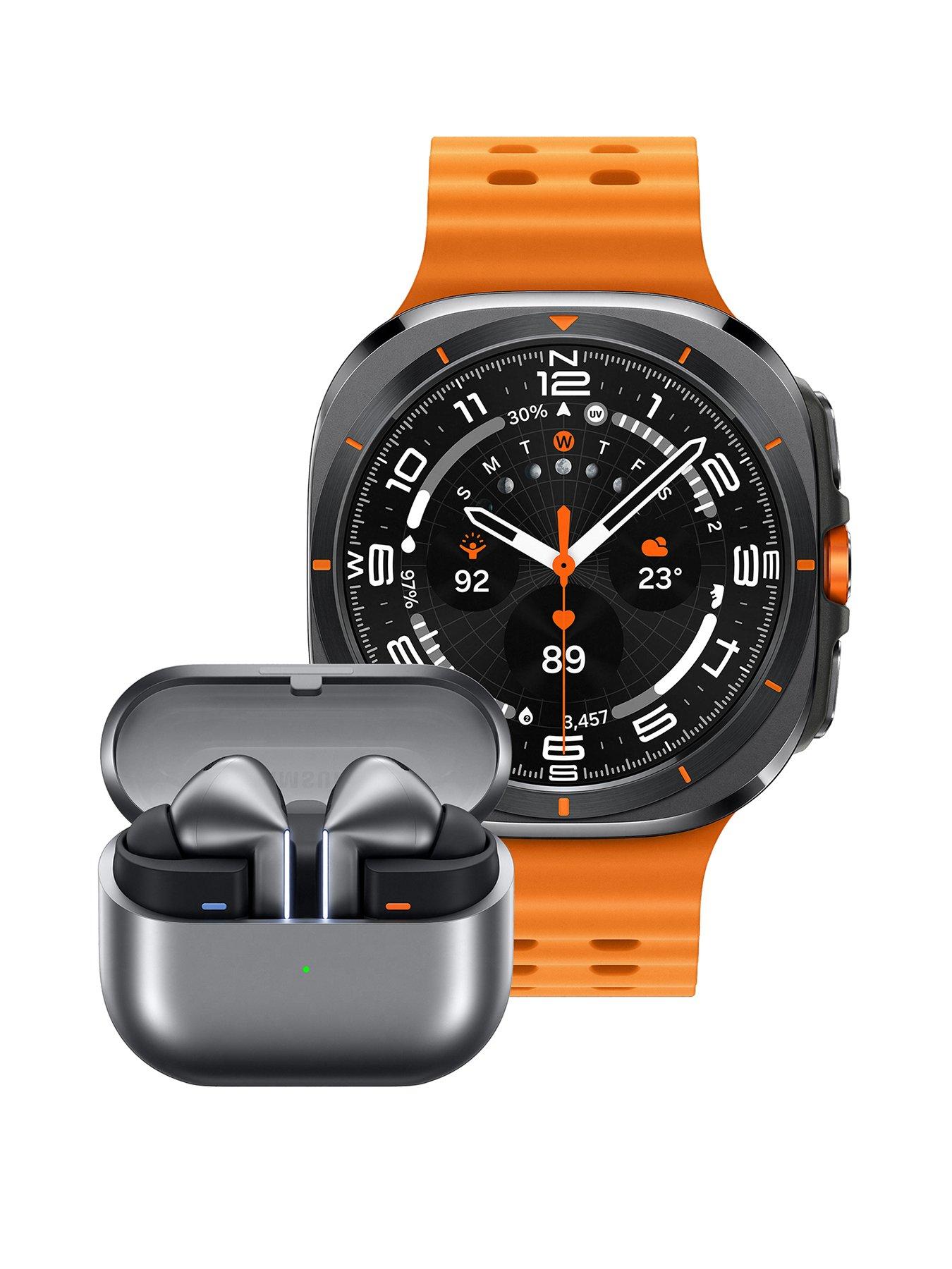 Image of Samsung Galaxy Watch Ultra 47mm LTE Dark Grey with Buds3Pro Silver
