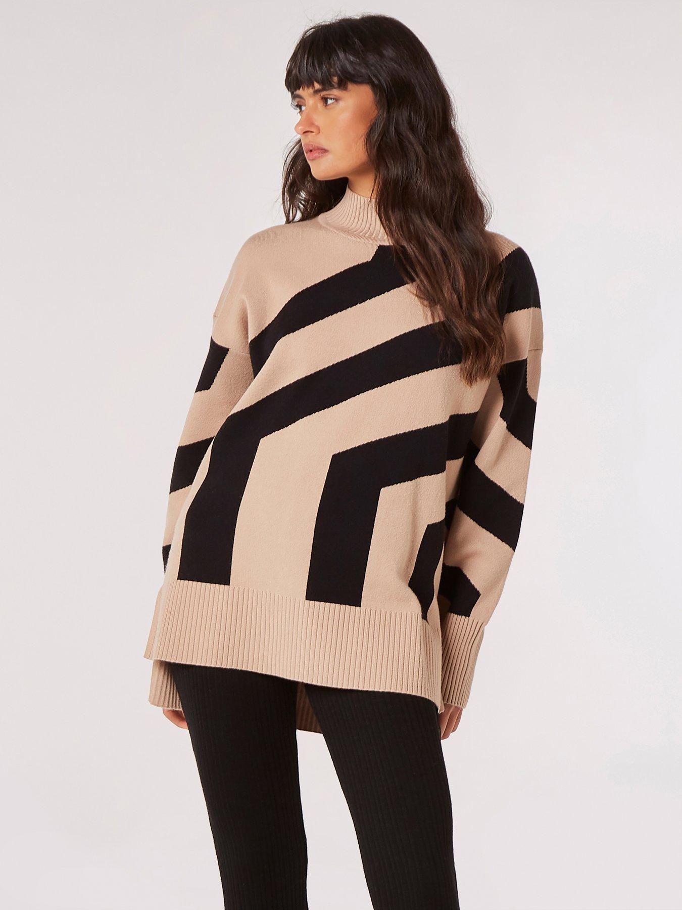 4215 Grey Striped Jumper