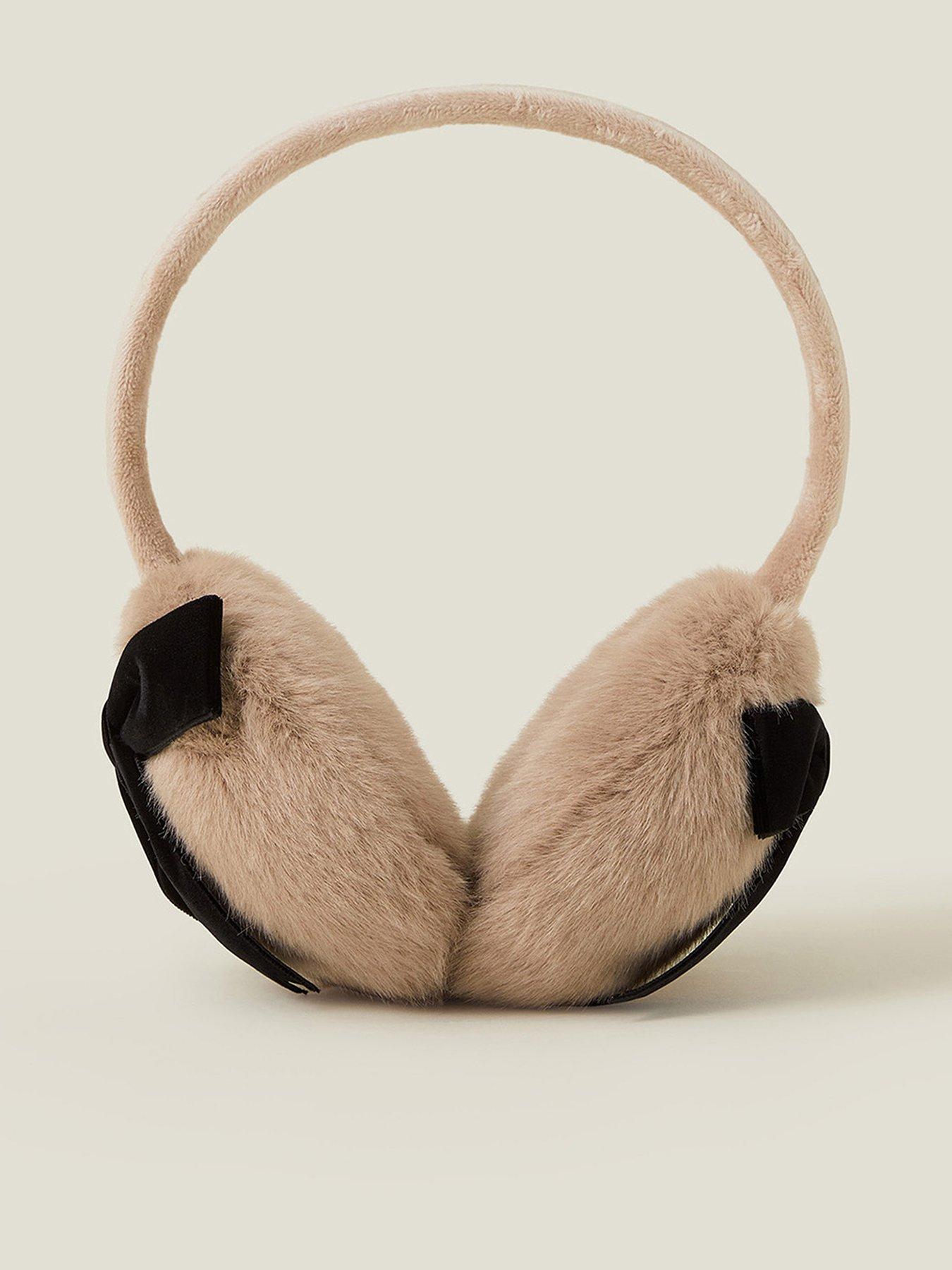 Image 1 of 3 of Accessorize Bow Earmuffs