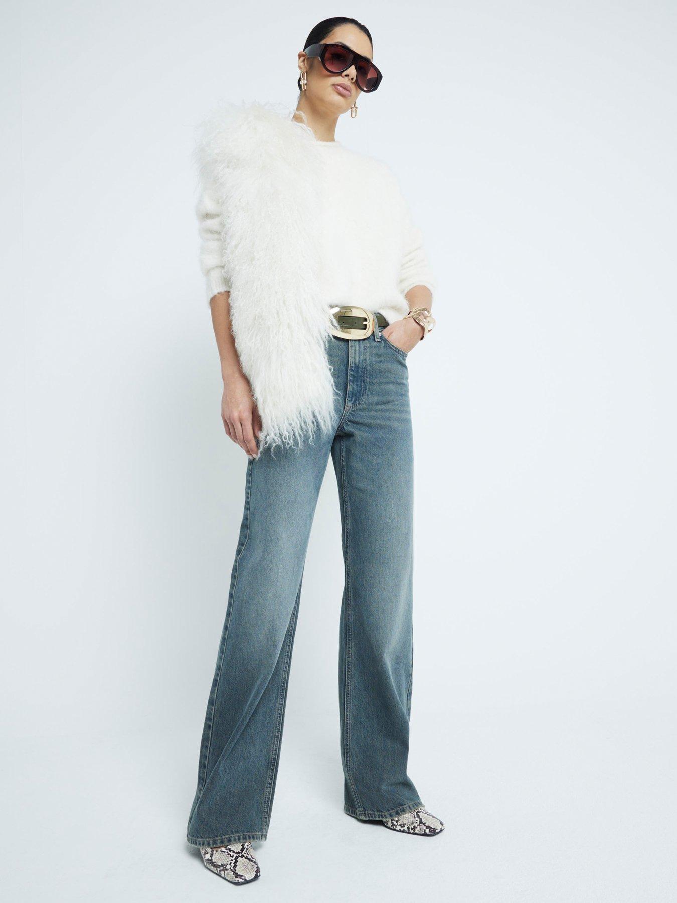 undefined Relaxed Straight Seaford Jeans - Blue