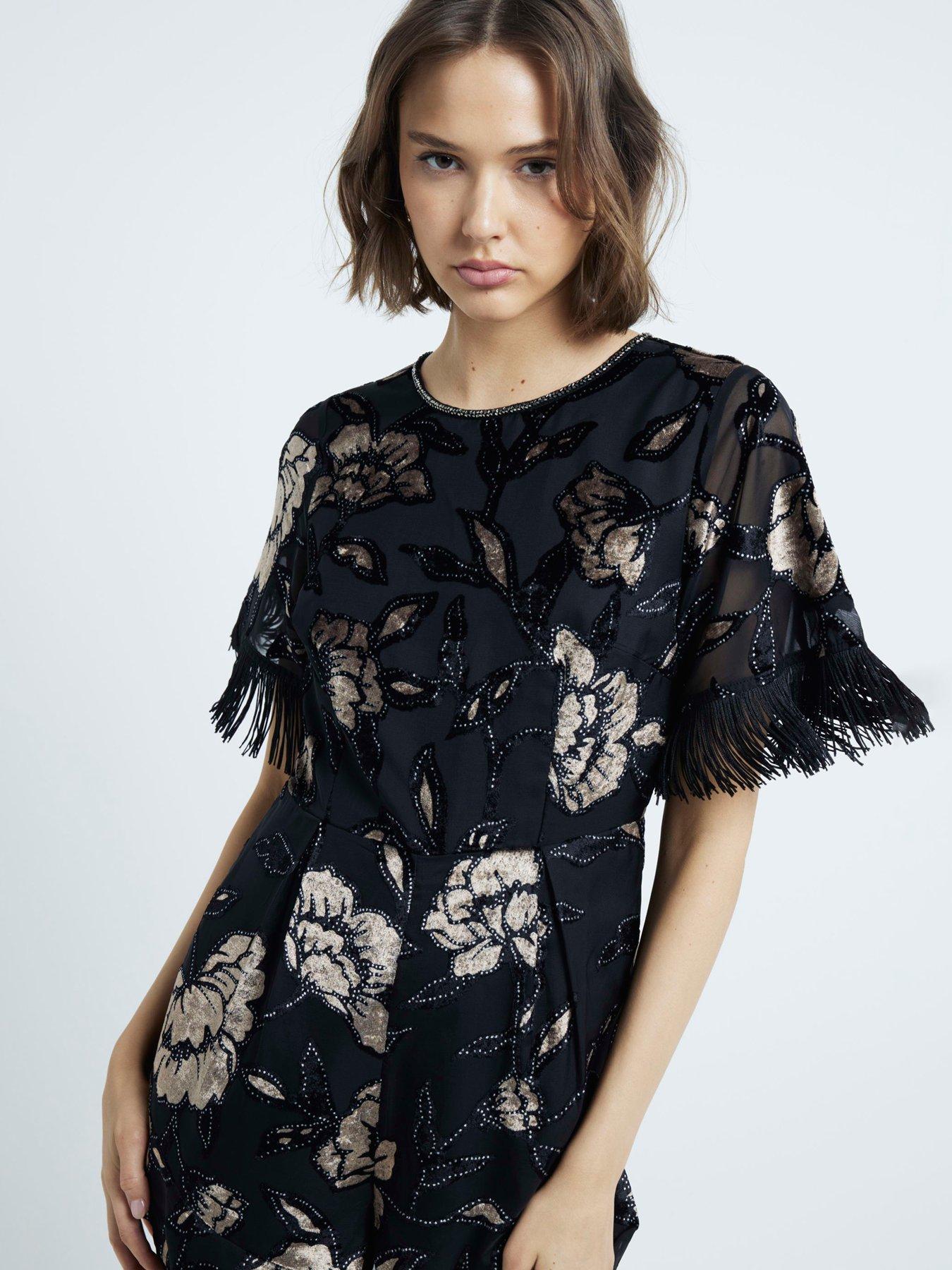 Fringe playsuit uk clearance