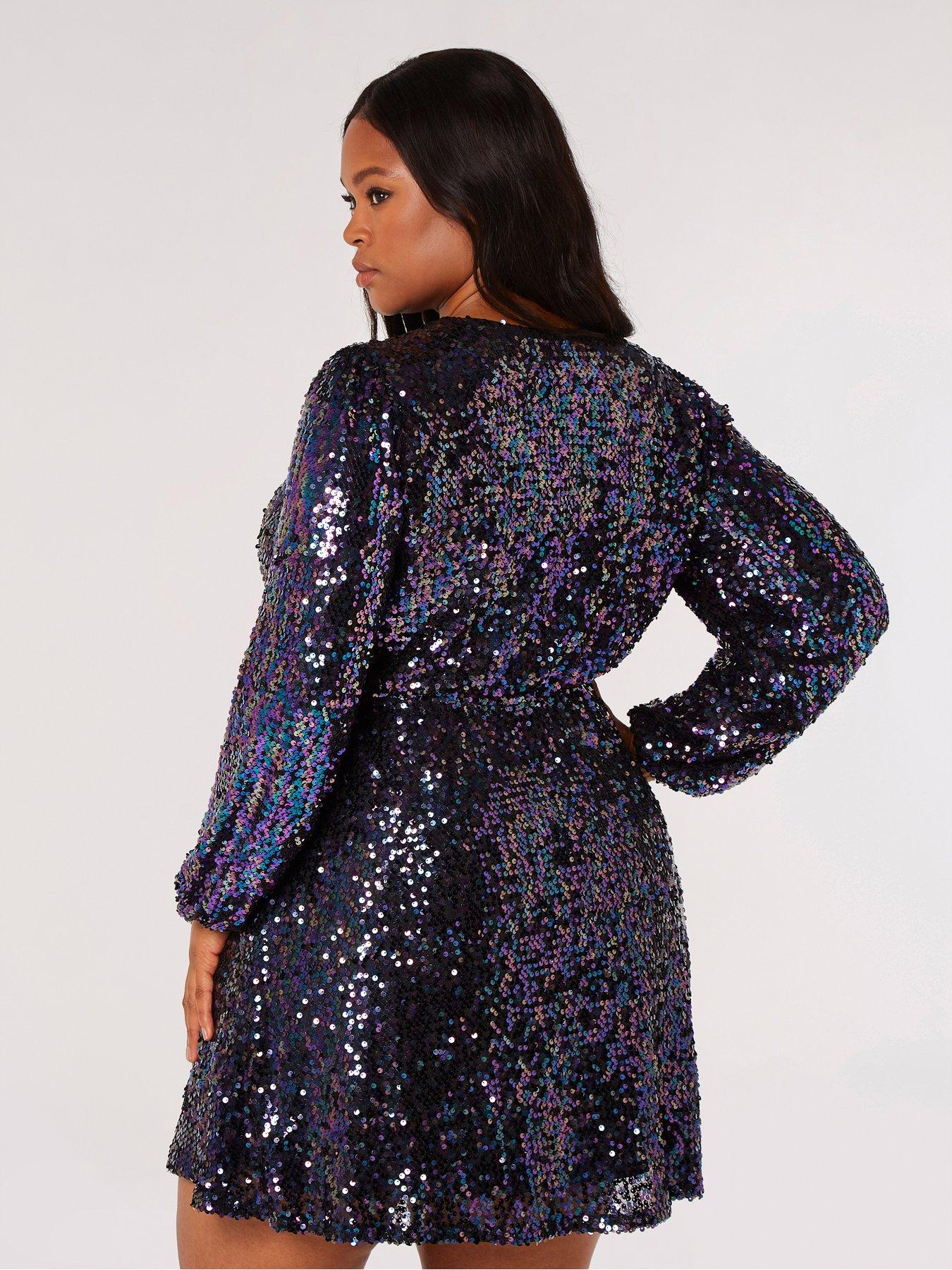 Faraway Fronds Cap Slv Dress