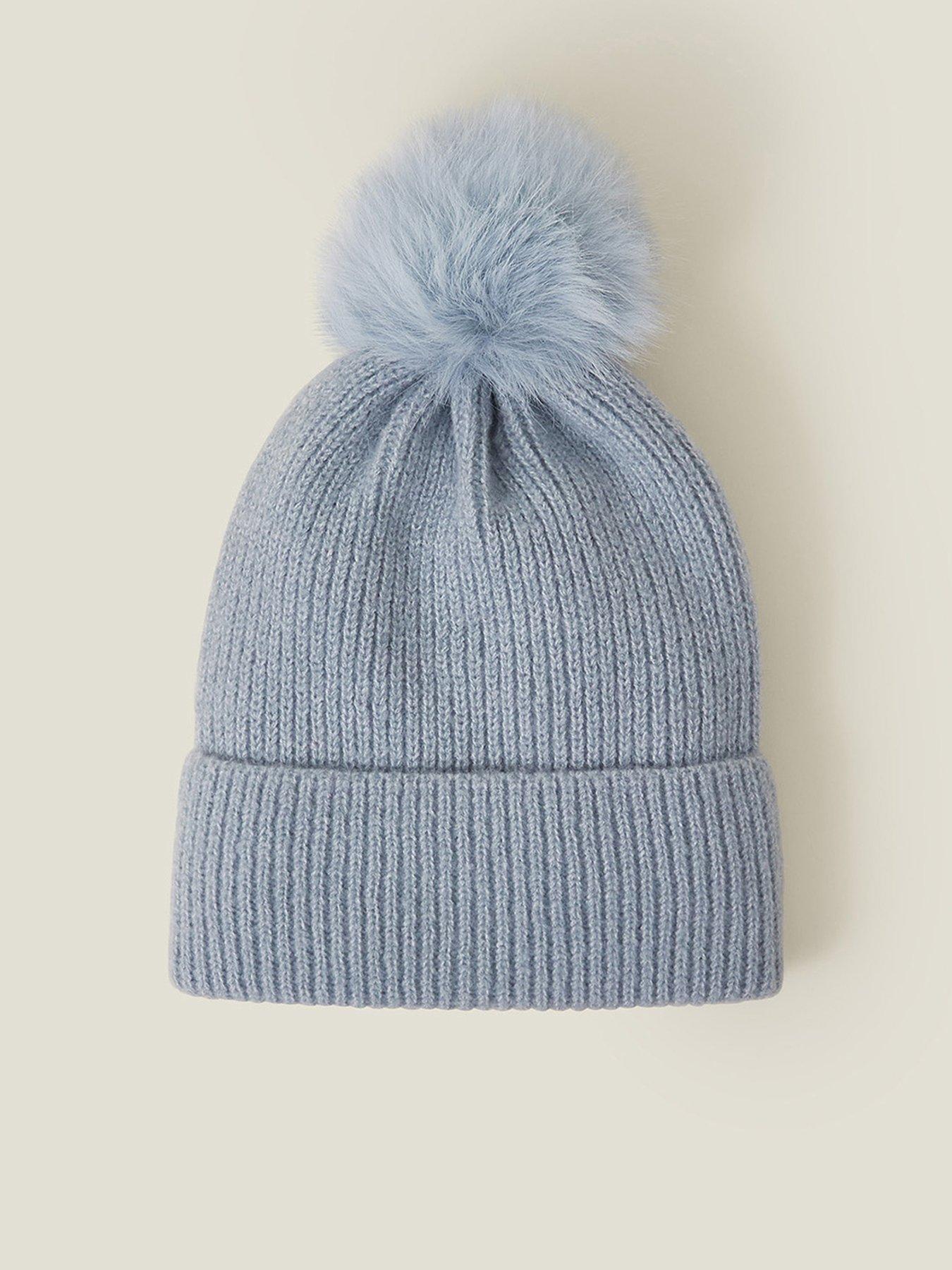 Image 1 of 2 of Accessorize Knit Pom Beanie