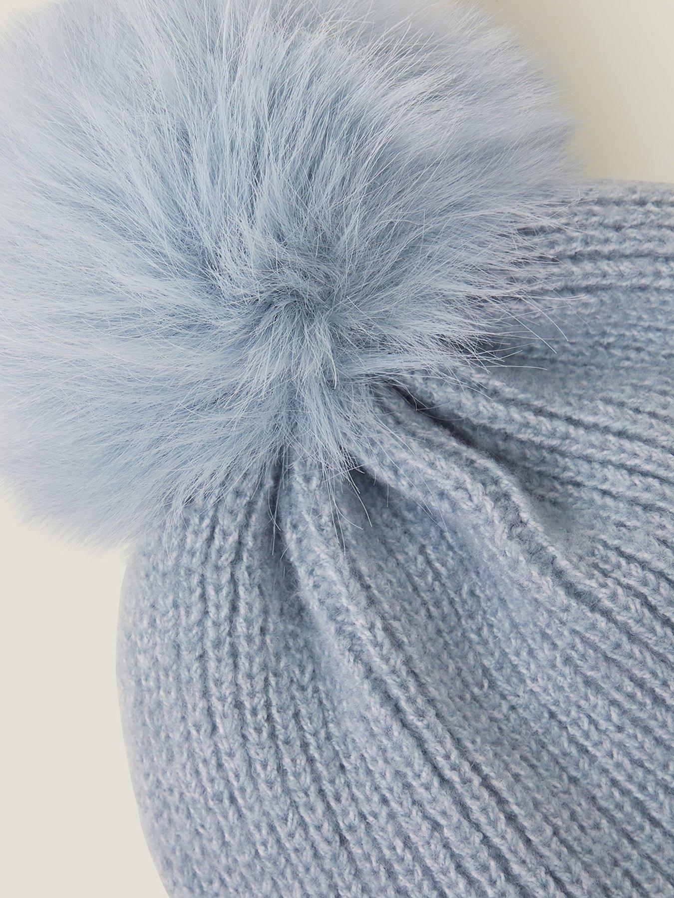 Image 2 of 2 of Accessorize Knit Pom Beanie