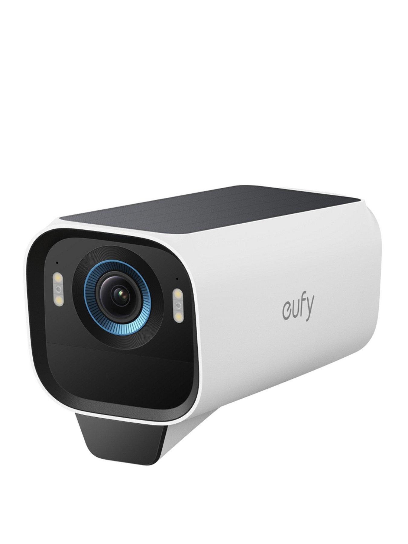 undefined eufyCam S3 Pro Add-On Security Camera, 4K, Solar, No Monthly Fee