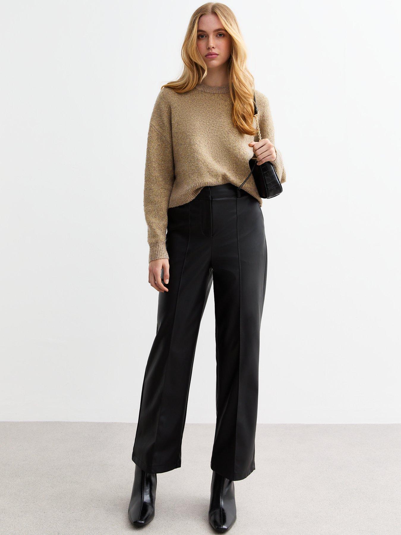 Image 3 of 6 of New Look Boucle Knit Jumper - Mink
