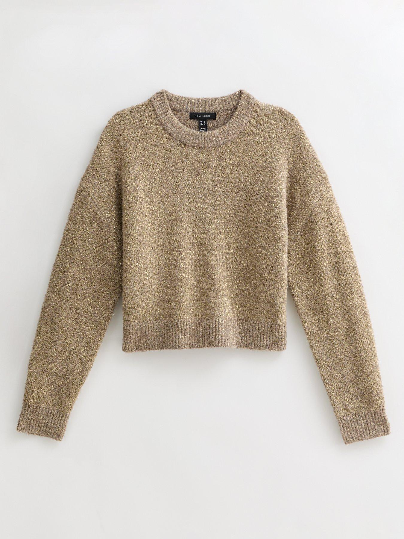 Image 6 of 6 of New Look Boucle Knit Jumper - Mink