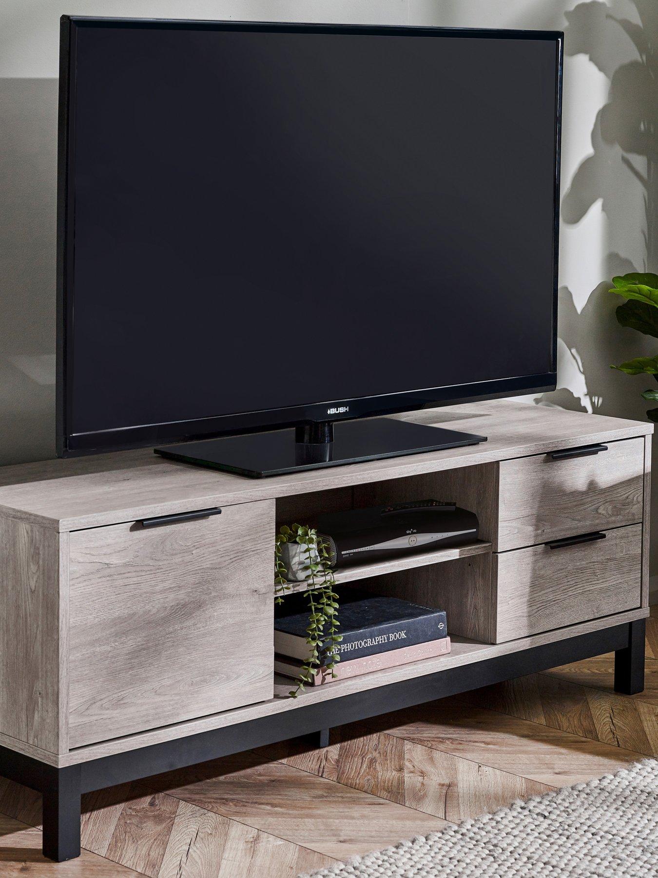 undefined Bali Tv Unit - Grey Oak