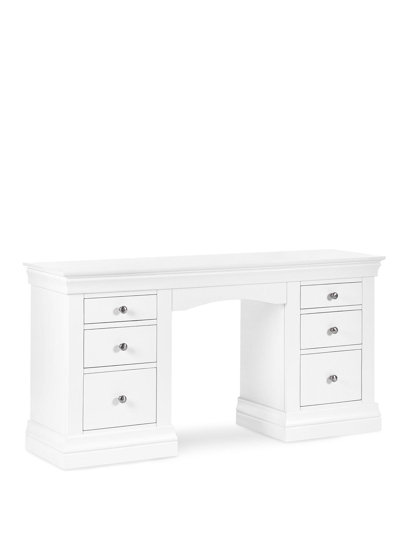 Image 2 of 7 of Julian Bowen Clermont Dressing Table White