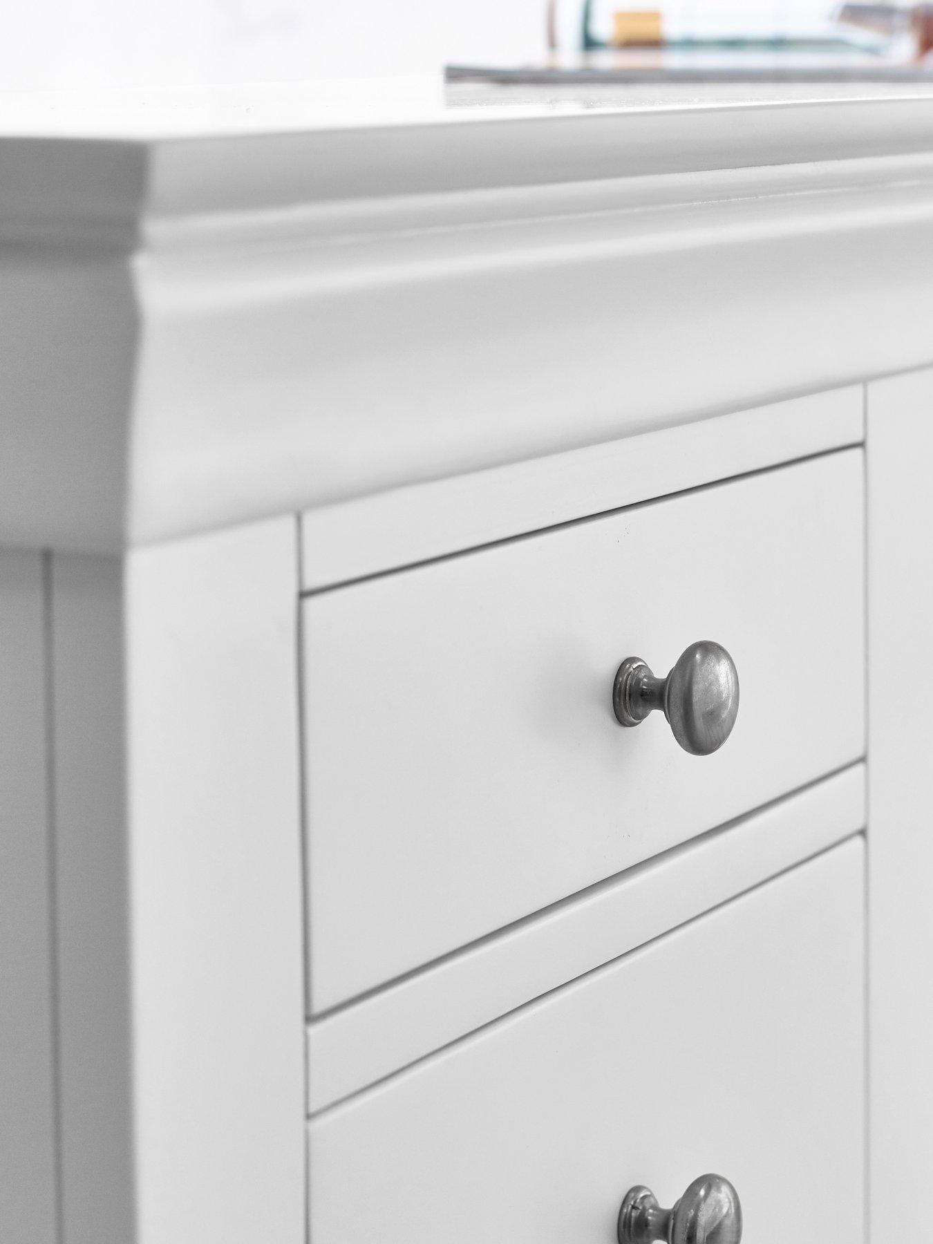 Image 5 of 7 of Julian Bowen Clermont Dressing Table White