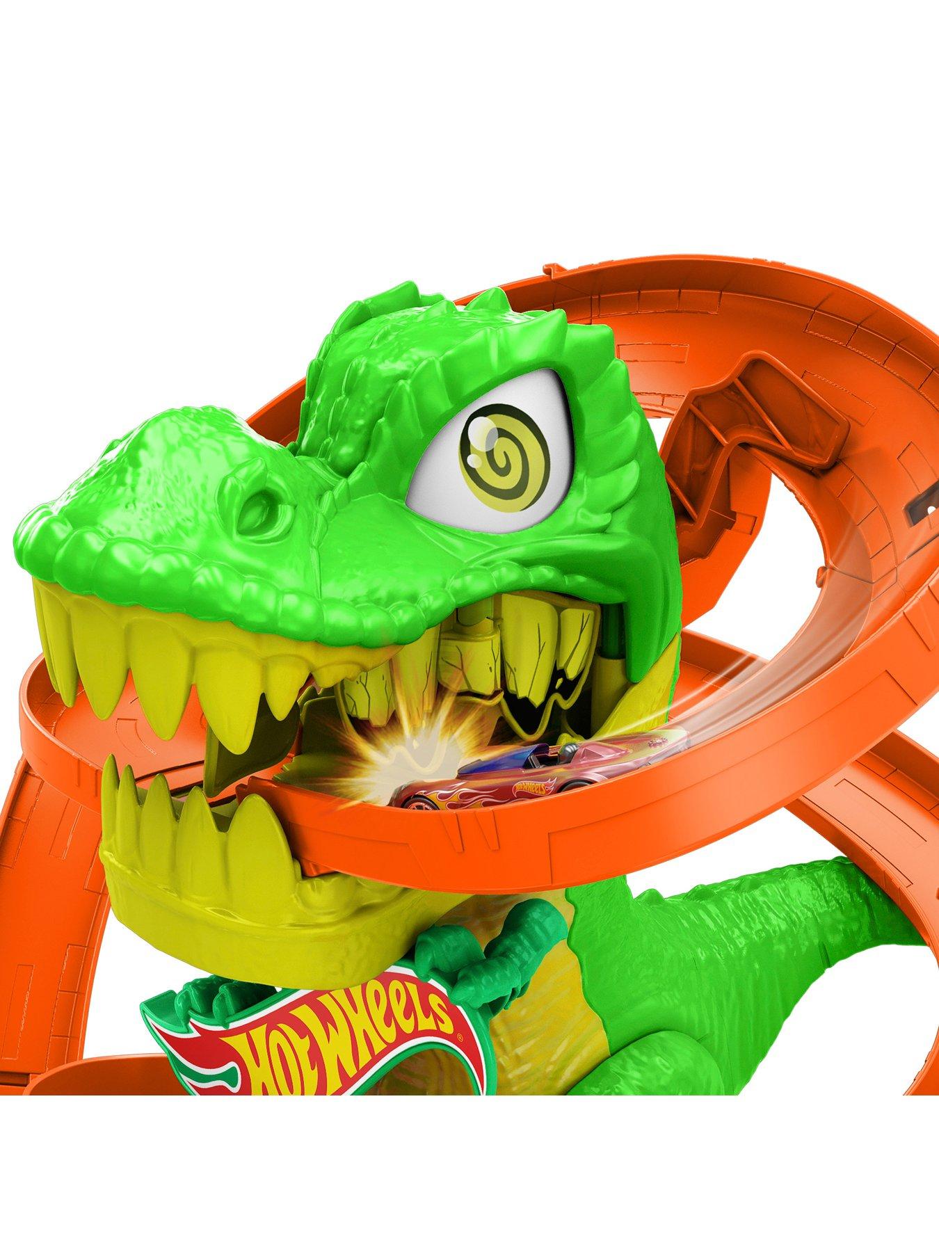 Image 2 of 5 of Hot Wheels City T-Rex Blaze Battle