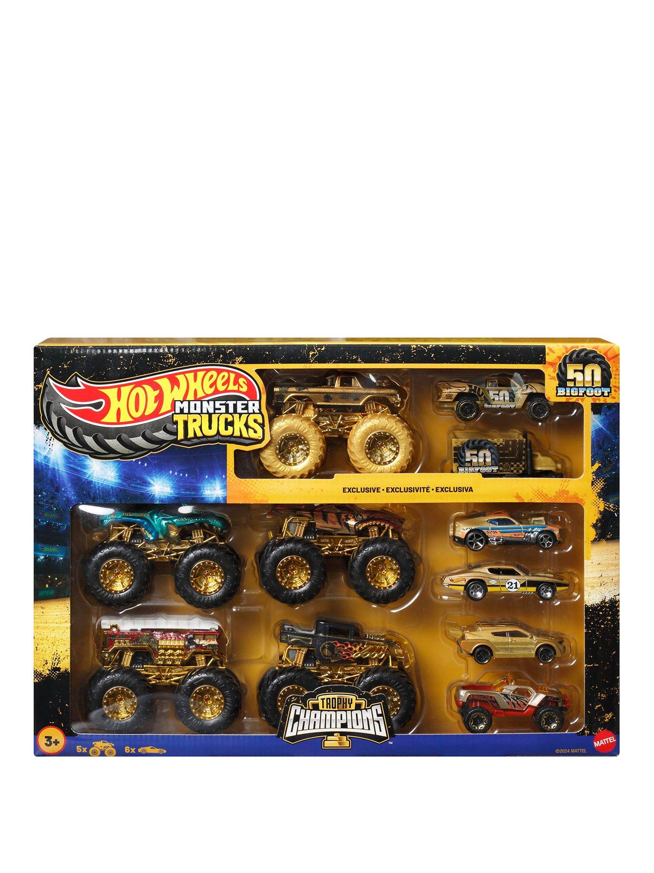 Hot Wheels Monster Trucks 1:64 Trophy Champions Collection
