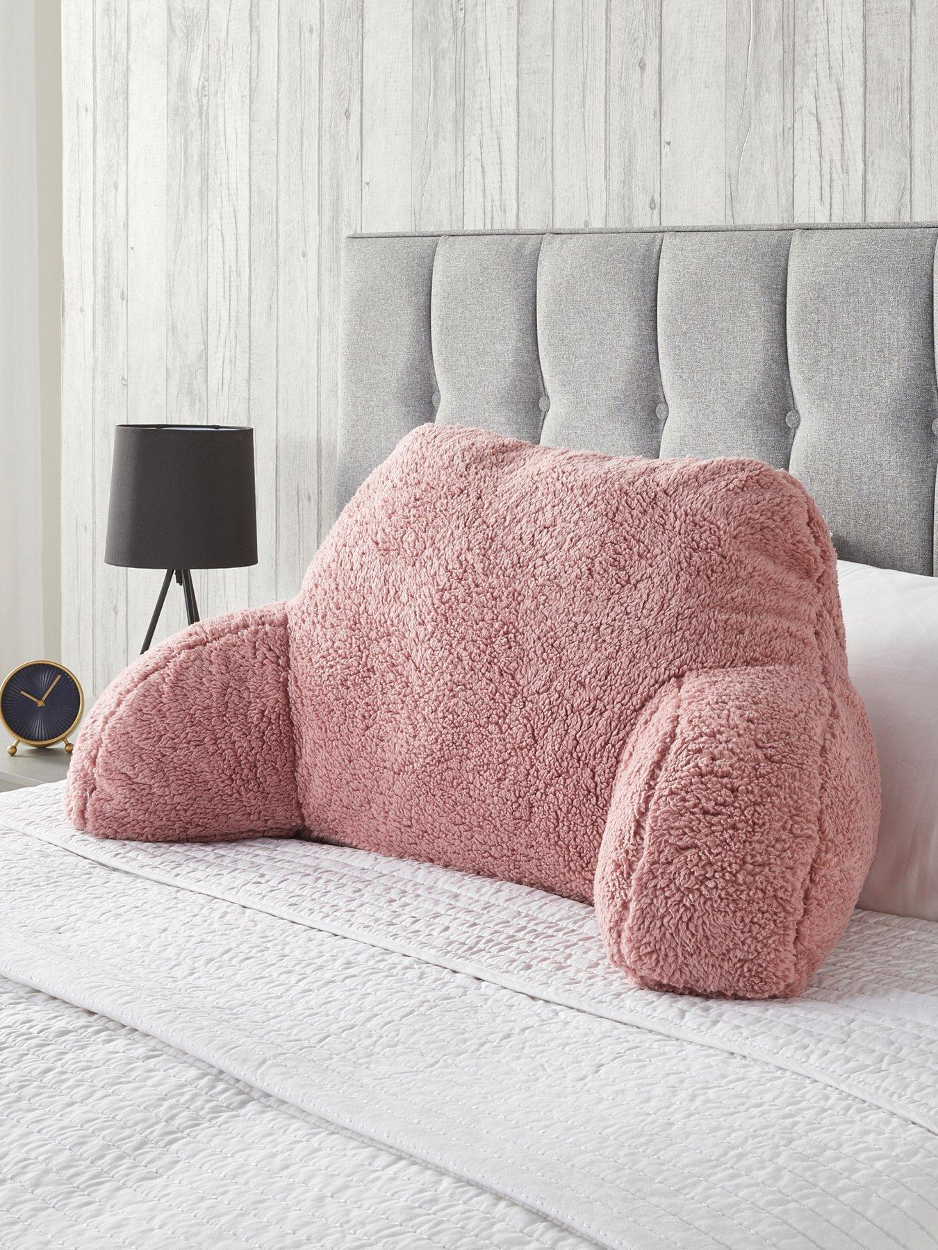 Very Home Fleece Cuddle Cushion - Pink