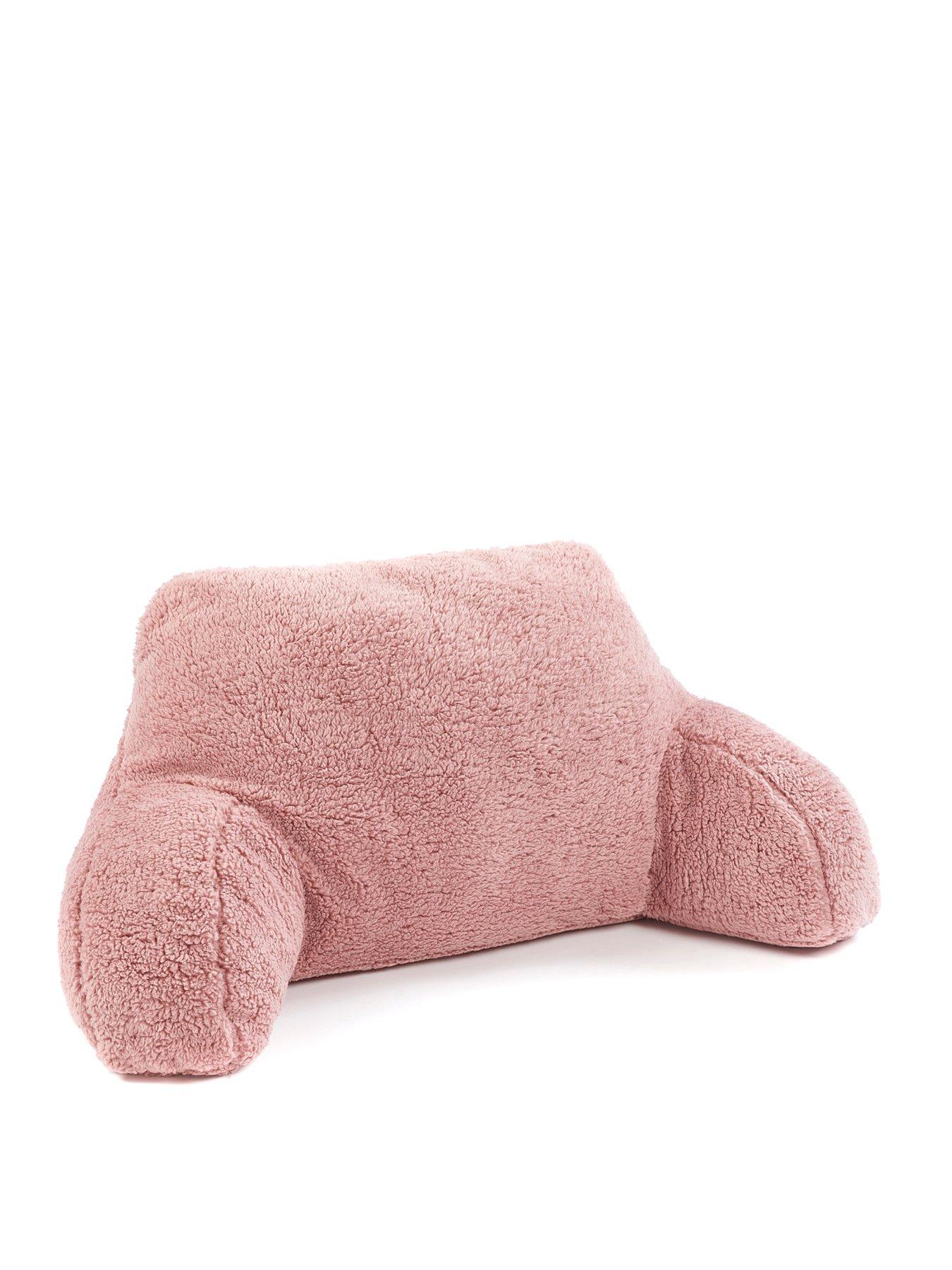 Image 2 of 4 of The Very Collection Fleece Cuddle Cushion - Pink