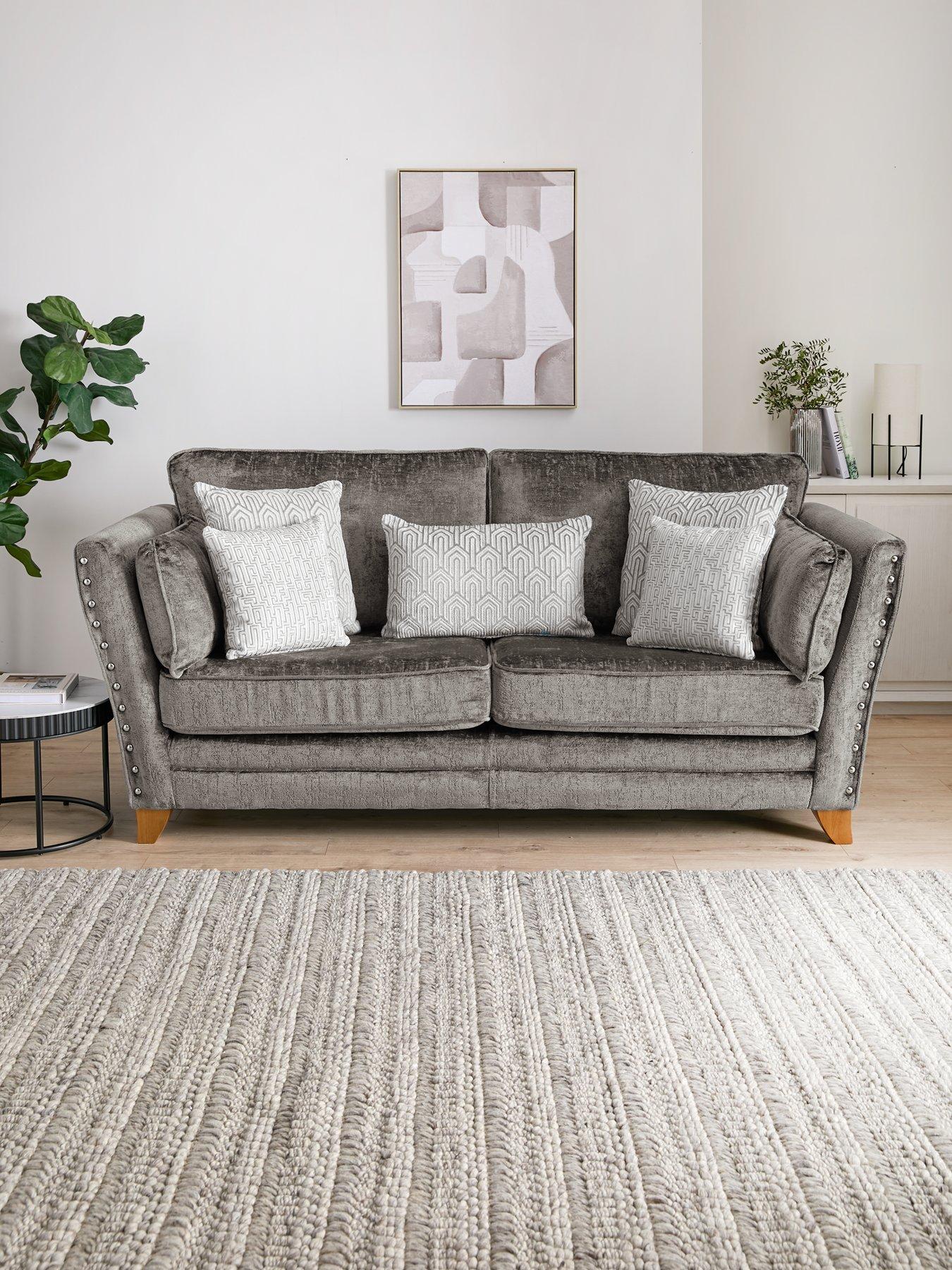 undefined Lavello Fabric 3 Seater Sofa