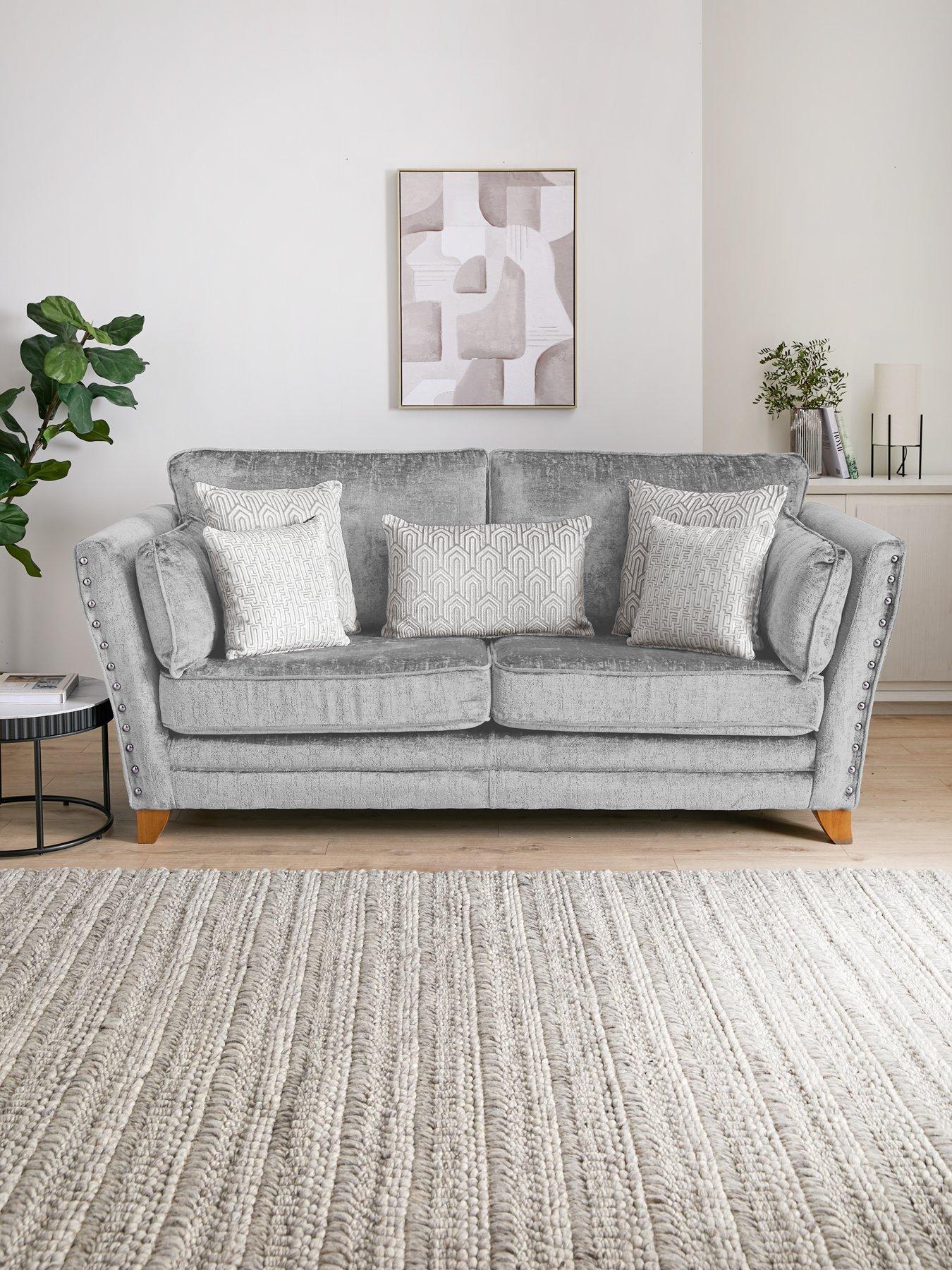 undefined Lavello Fabric 3 Seater Sofa
