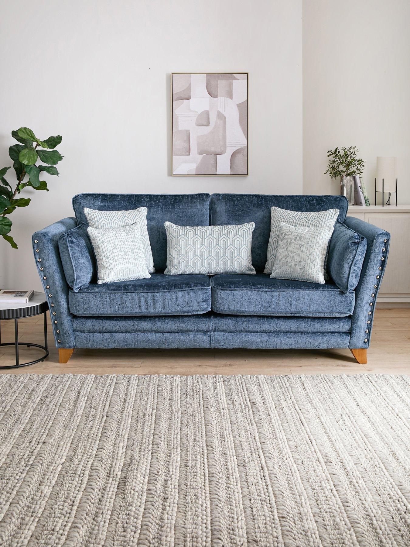 undefined Lavello Fabric 3 Seater Sofa