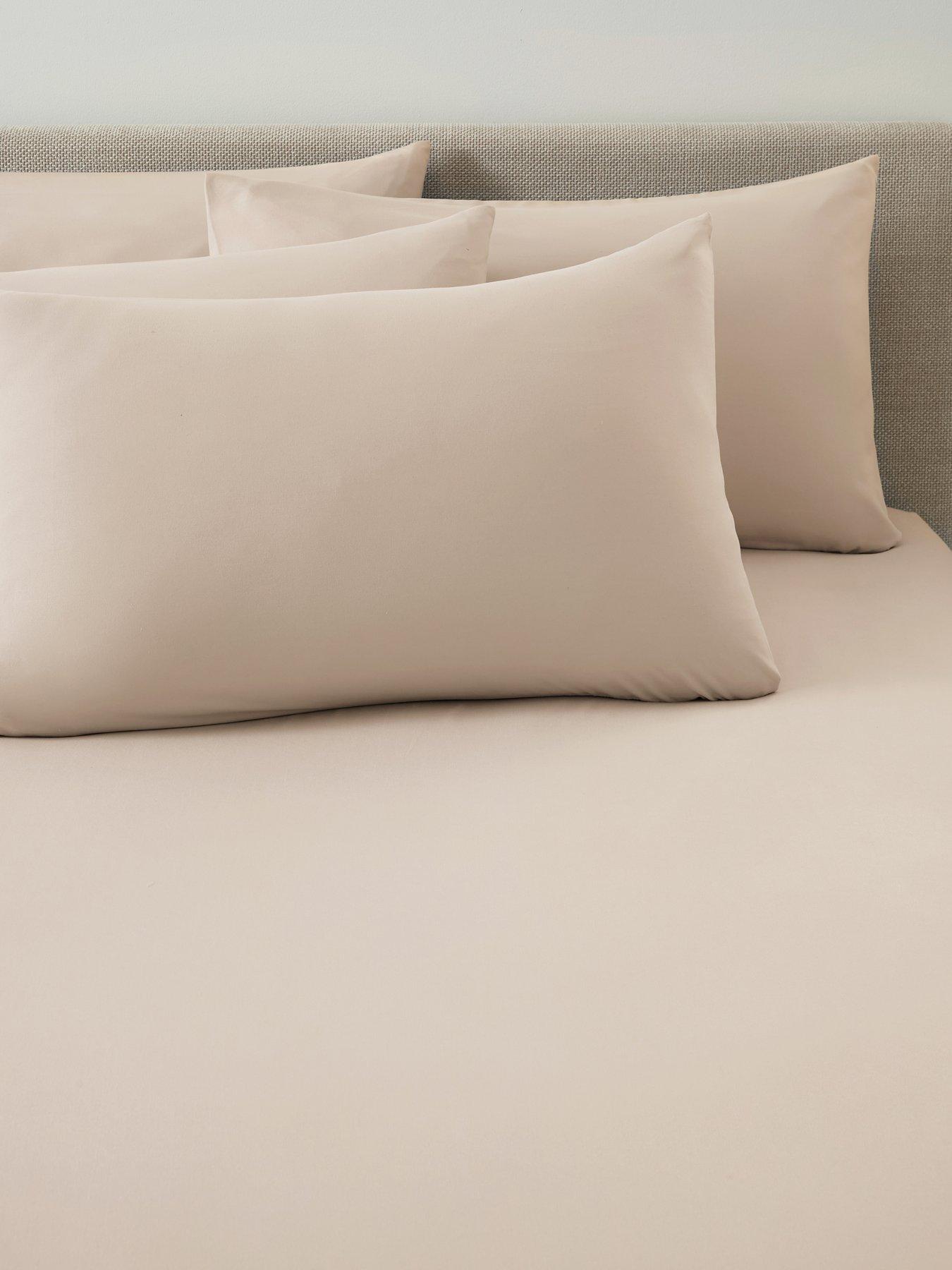 Very Home Super Soft Easy Iron Pack of 4 Pillowcases