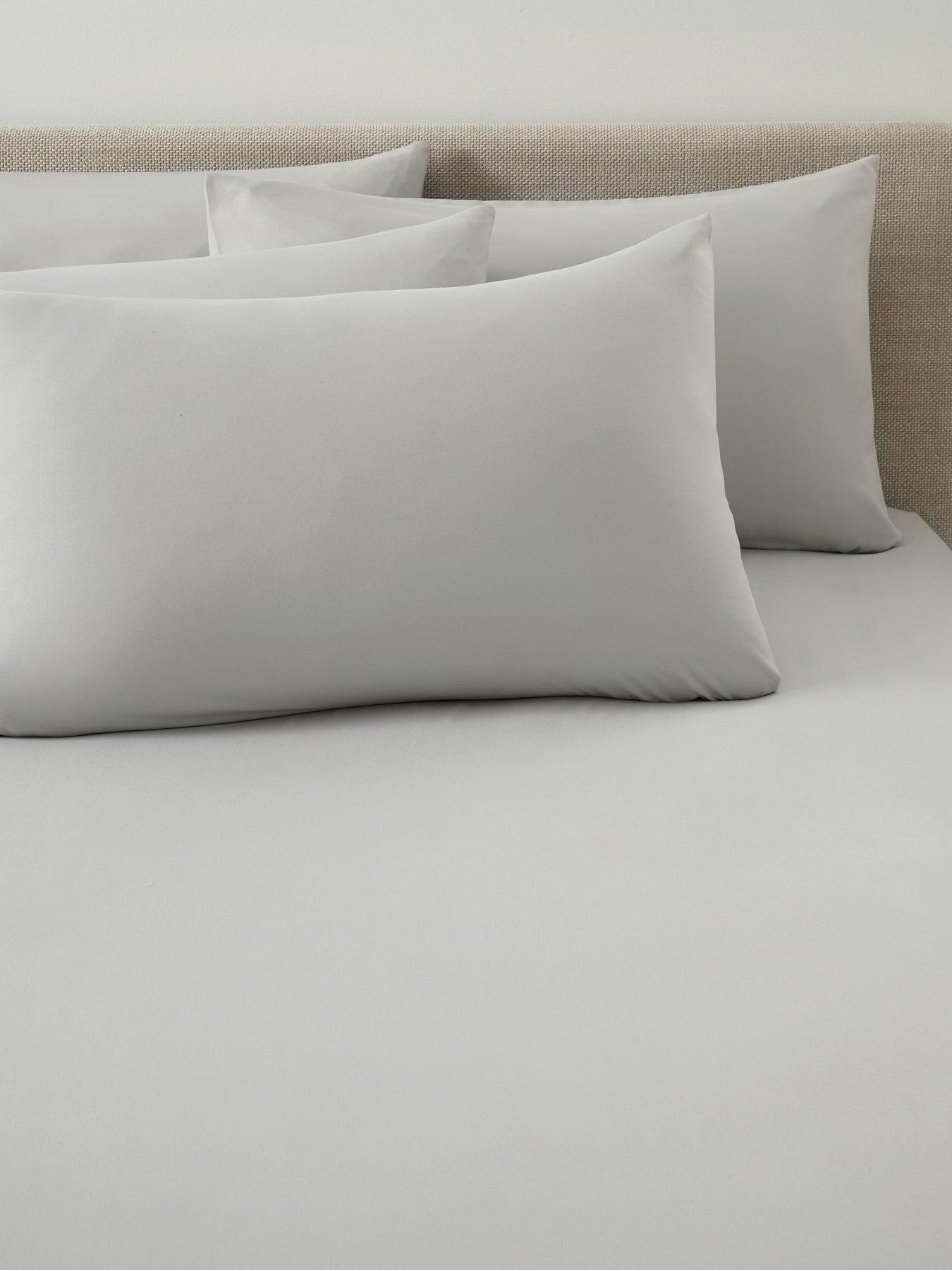 The Very Collection Super Soft Easy Iron Pack of 4 Pillowcases