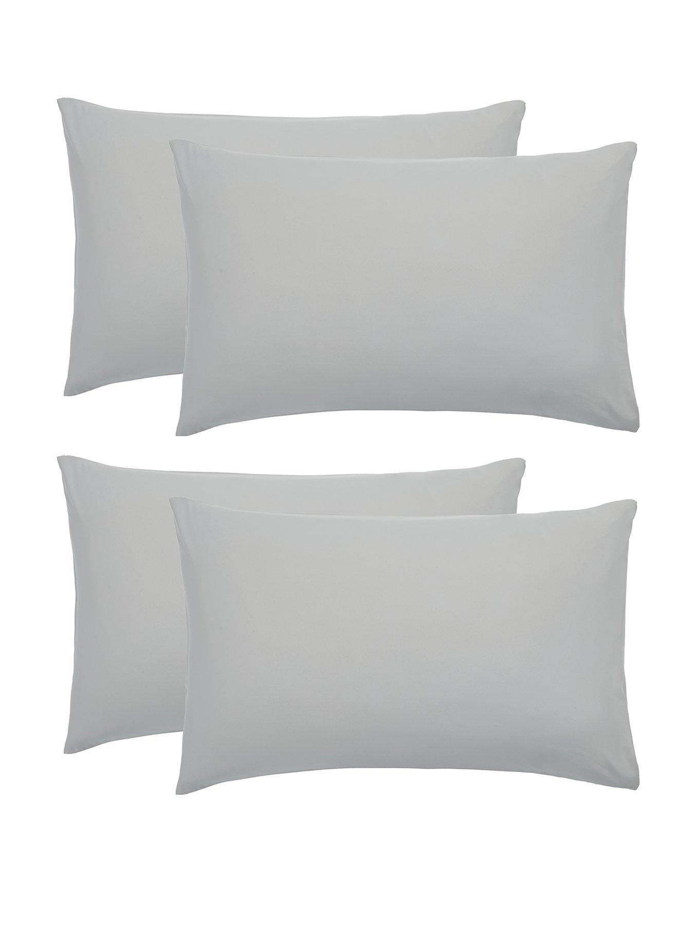 Image 2 of 4 of Very Home Super Soft Easy Iron Pack of 4 Pillowcases&nbsp;