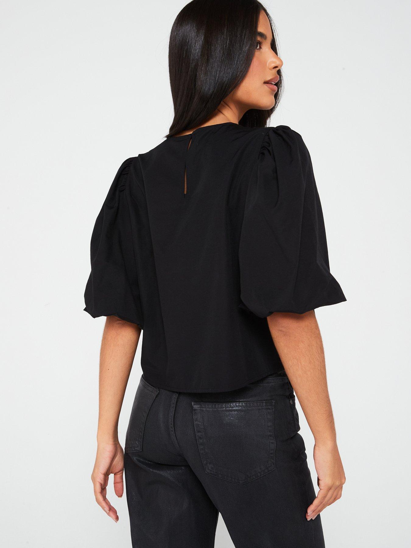 DITTE RONNIE top - Black