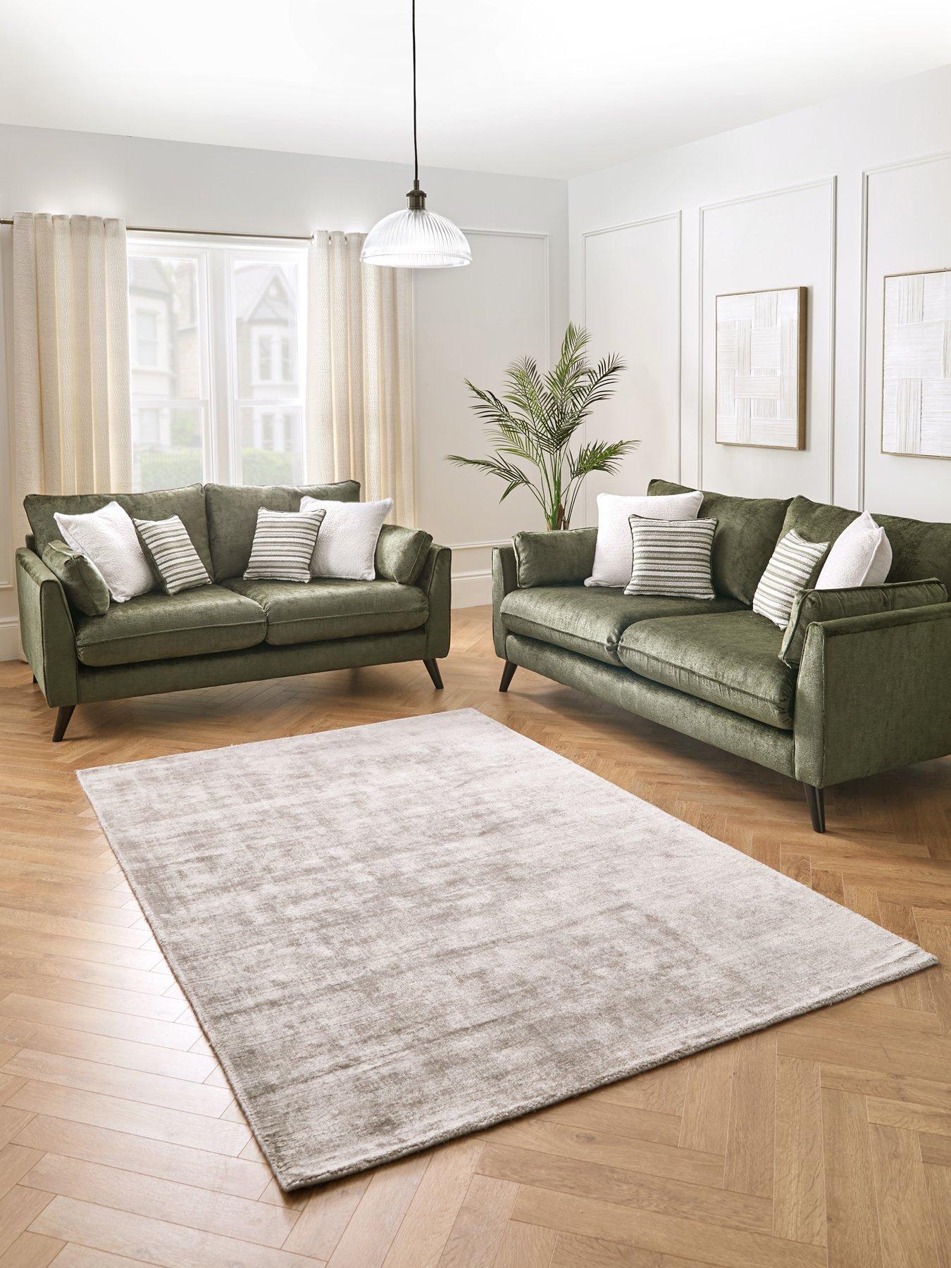 Image 1 of 6 of The Very Collection Sanremo 3 + 2 Seater Sofas&nbsp;- Made in the UK