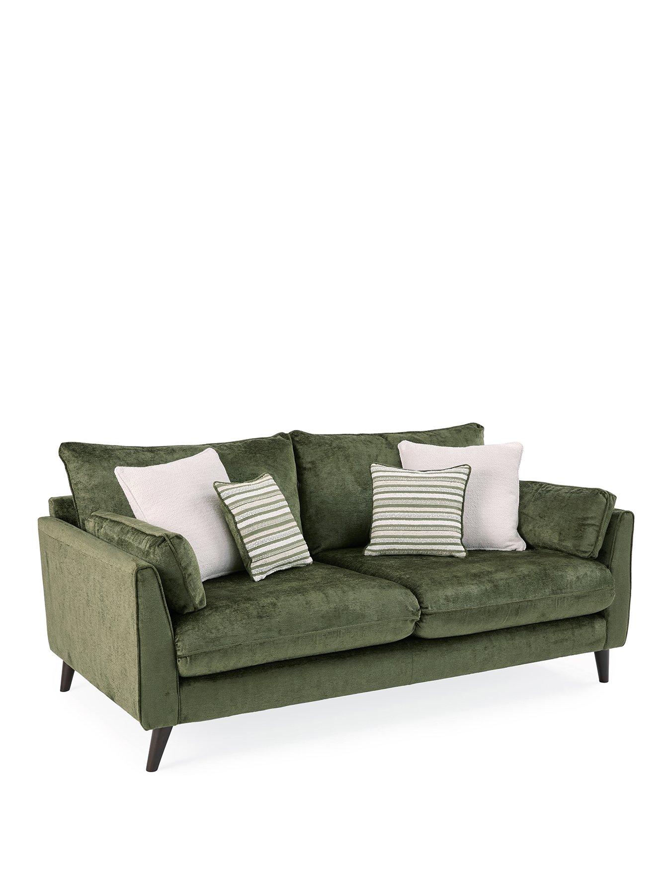 Image 3 of 6 of The Very Collection Sanremo 3 + 2 Seater Sofas&nbsp;- Made in the UK