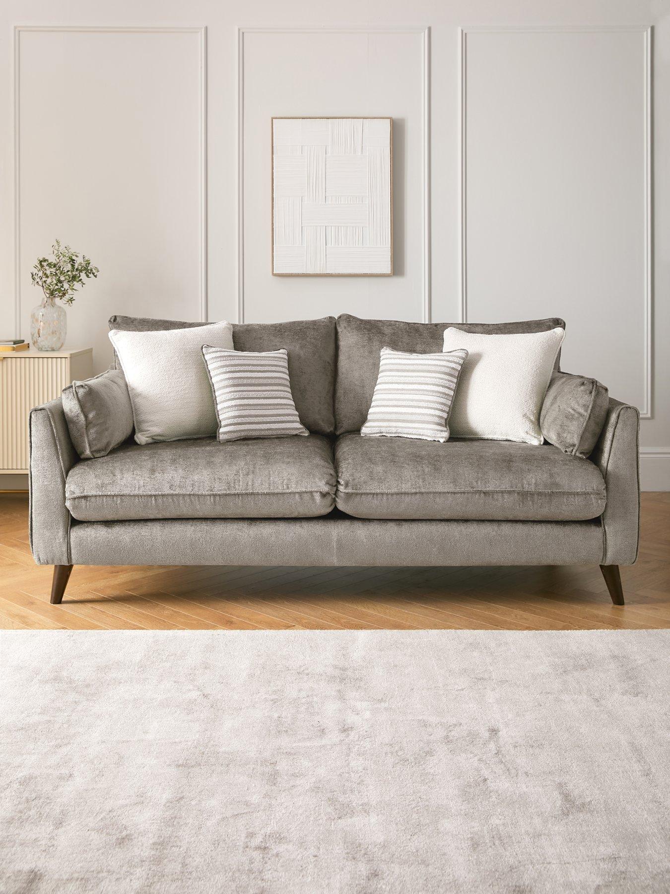 Very Home Sanremo 3 Seater Sofa - Made in the UK