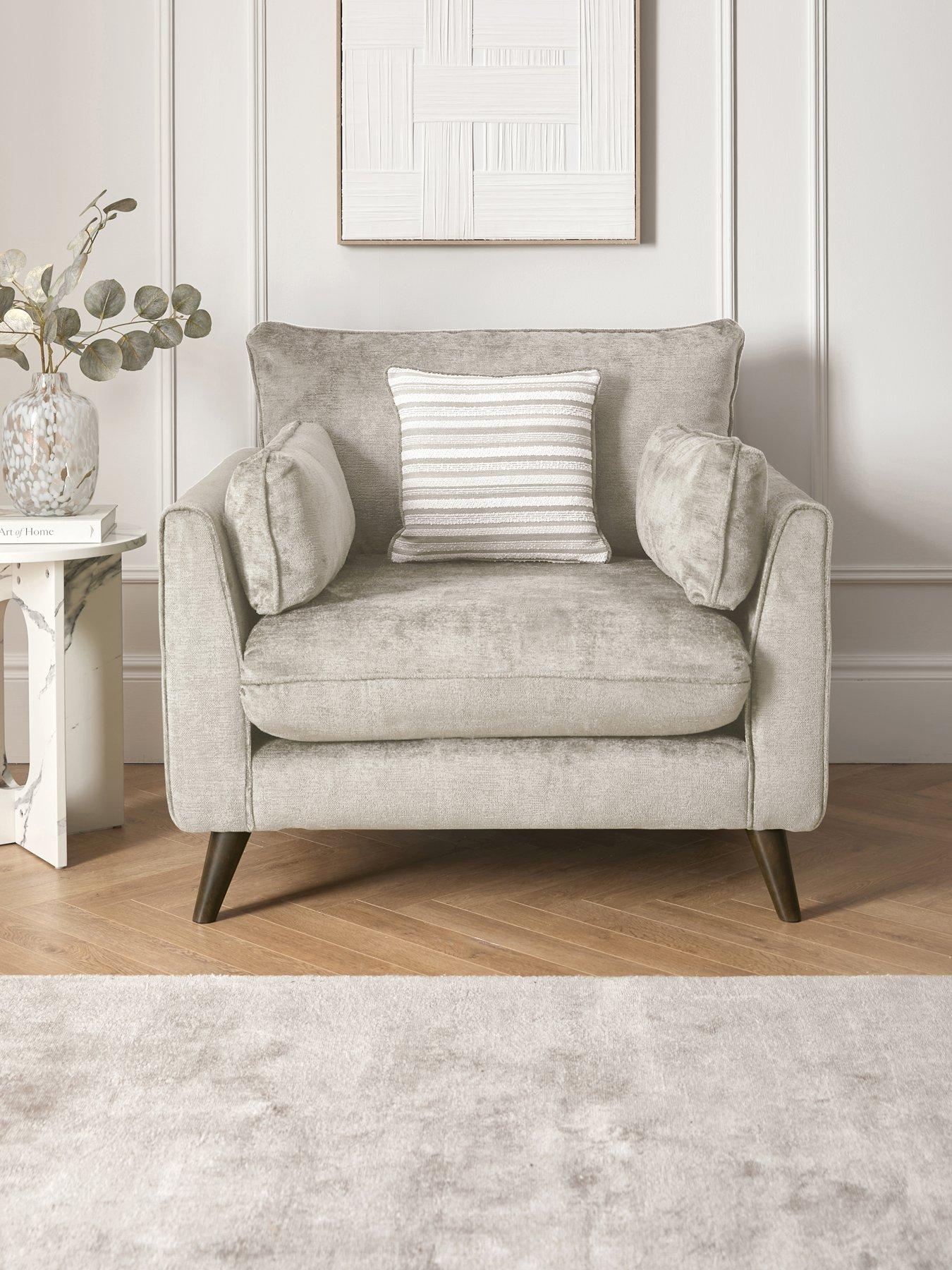 The Very Collection Sanremo Fabric Armchair - Made in the UK