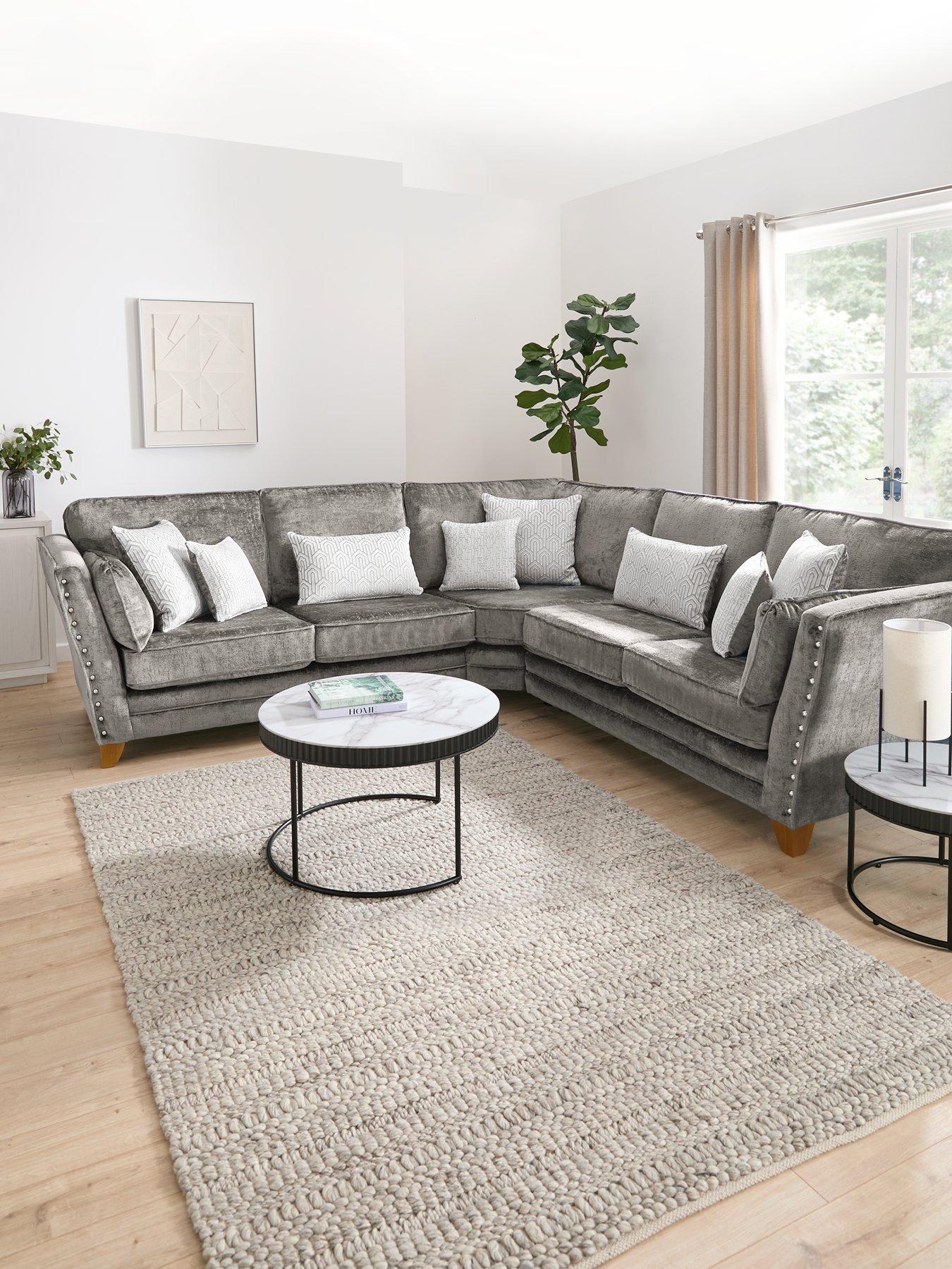Very Home Lavello Fabric Corner Group Sofa