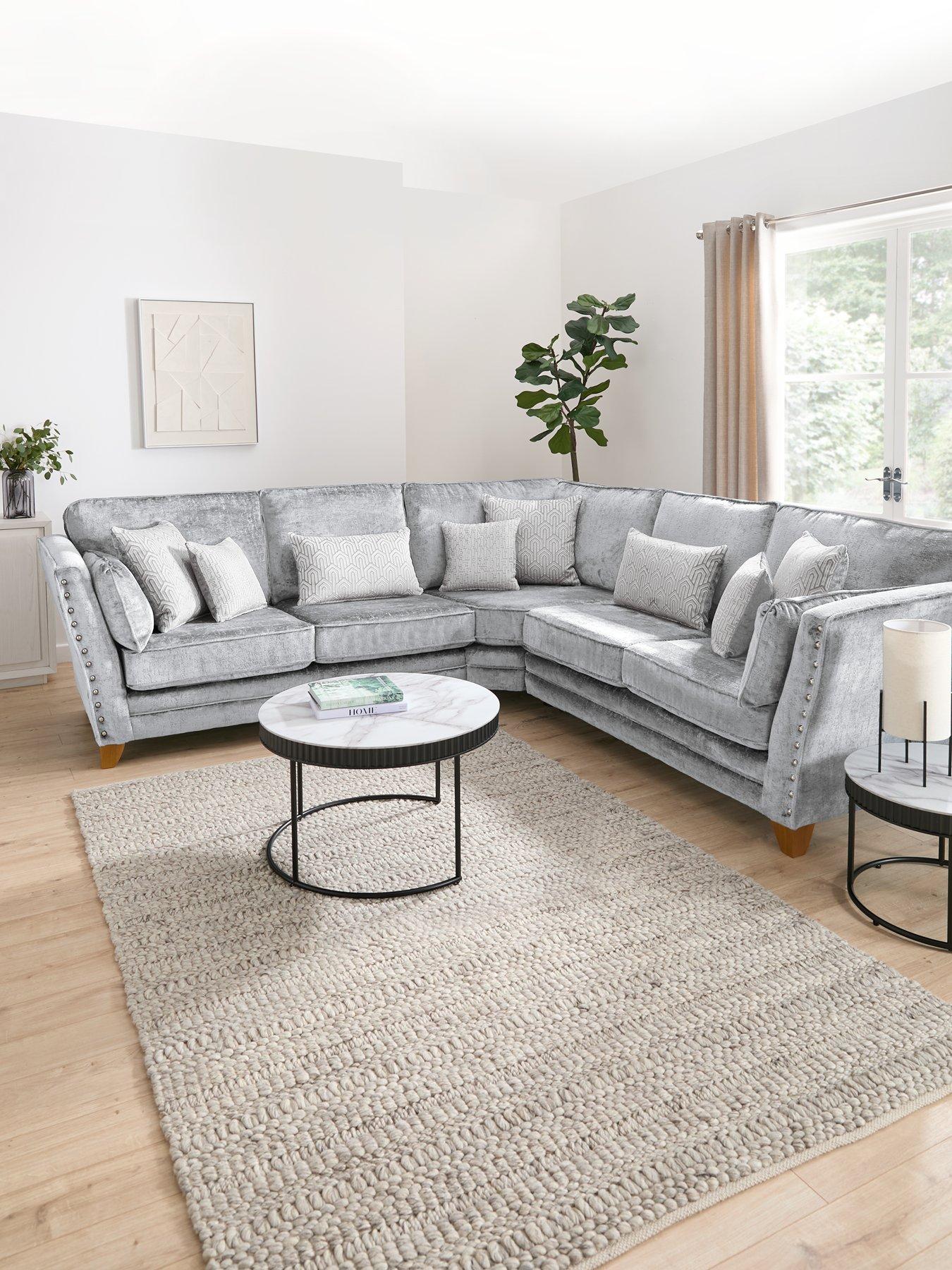 Very Home Lavello Fabric Corner Group Sofa