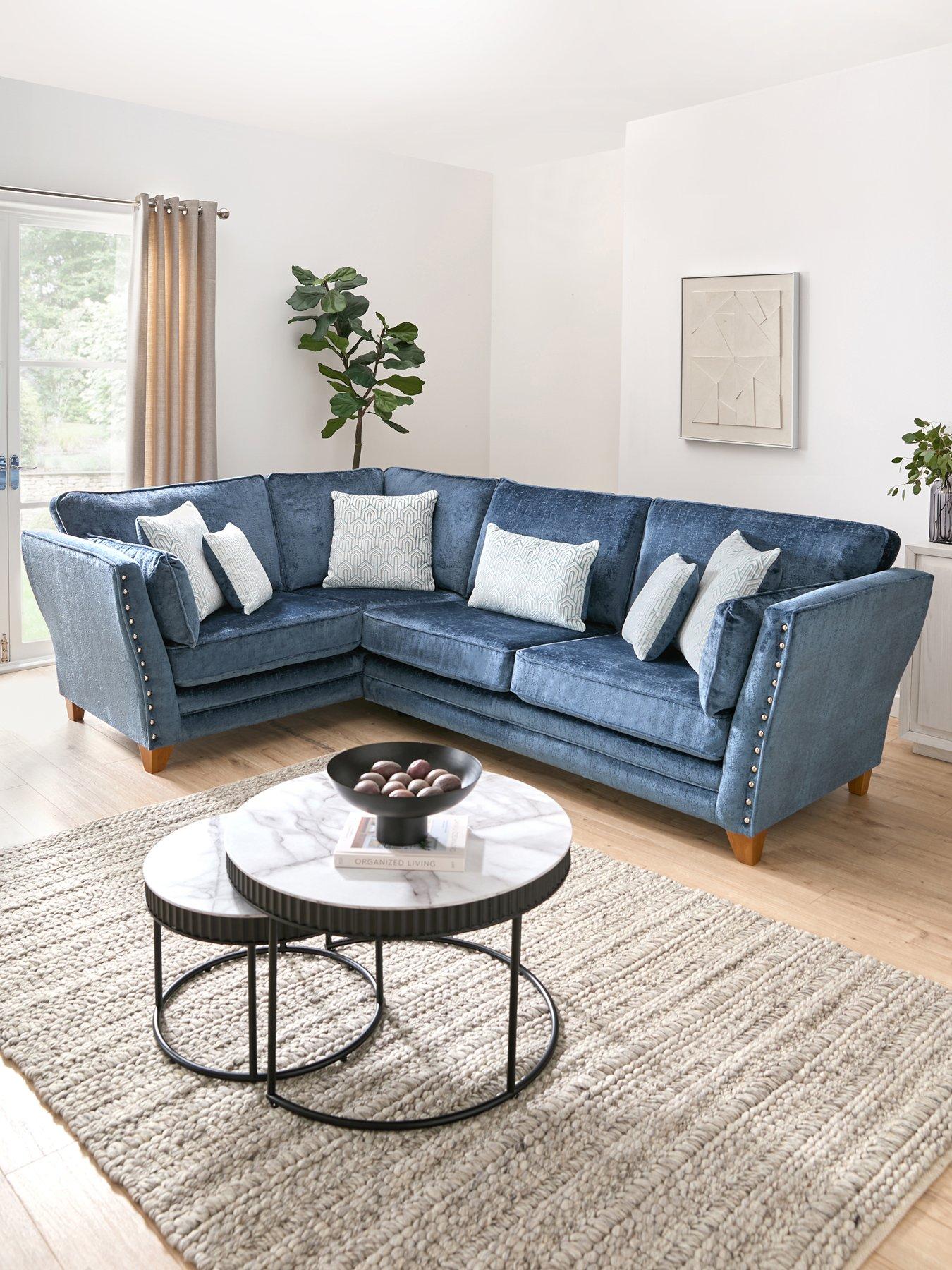 undefined Lavello Fabric Left Hand Double Arm Corner Group Sofa