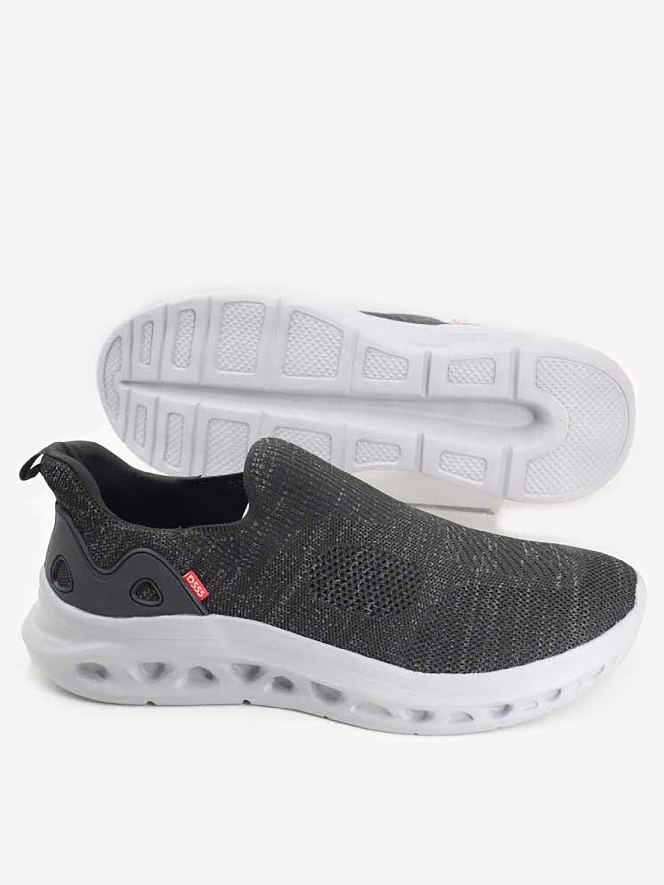 undefined Blyth Kingsize Hands Free Casual Slip On Shoes - Black