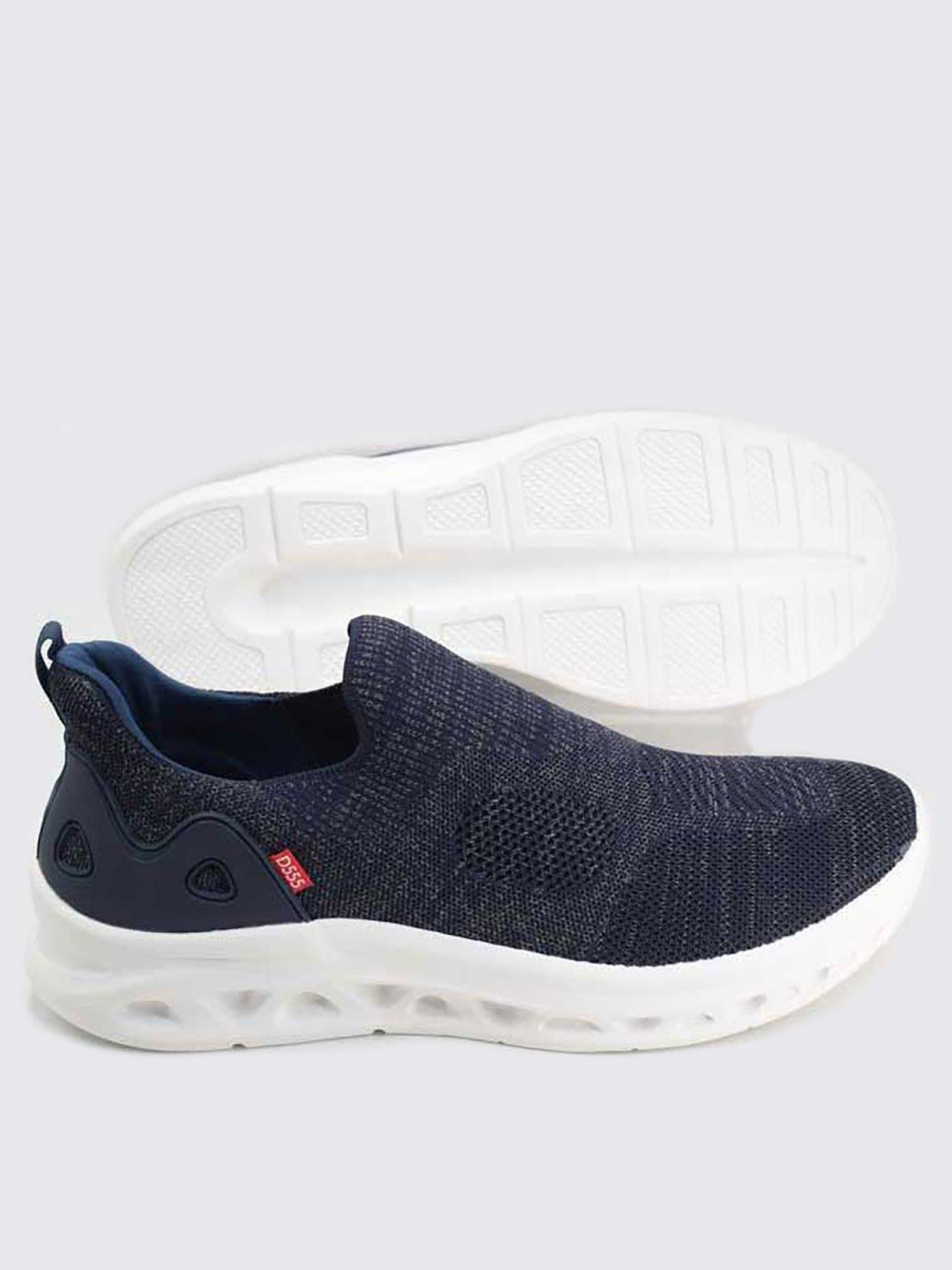 undefined Blyth Kingsize Hands Free Casual Slip On Shoes - Navy