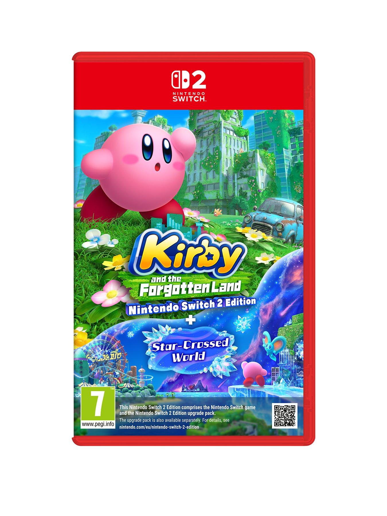 Image 1 of 7 of Nintendo Switch 2 Kirby and the Forgotten Land - Nintendo Switch 2 Edition + Star-Crossed World