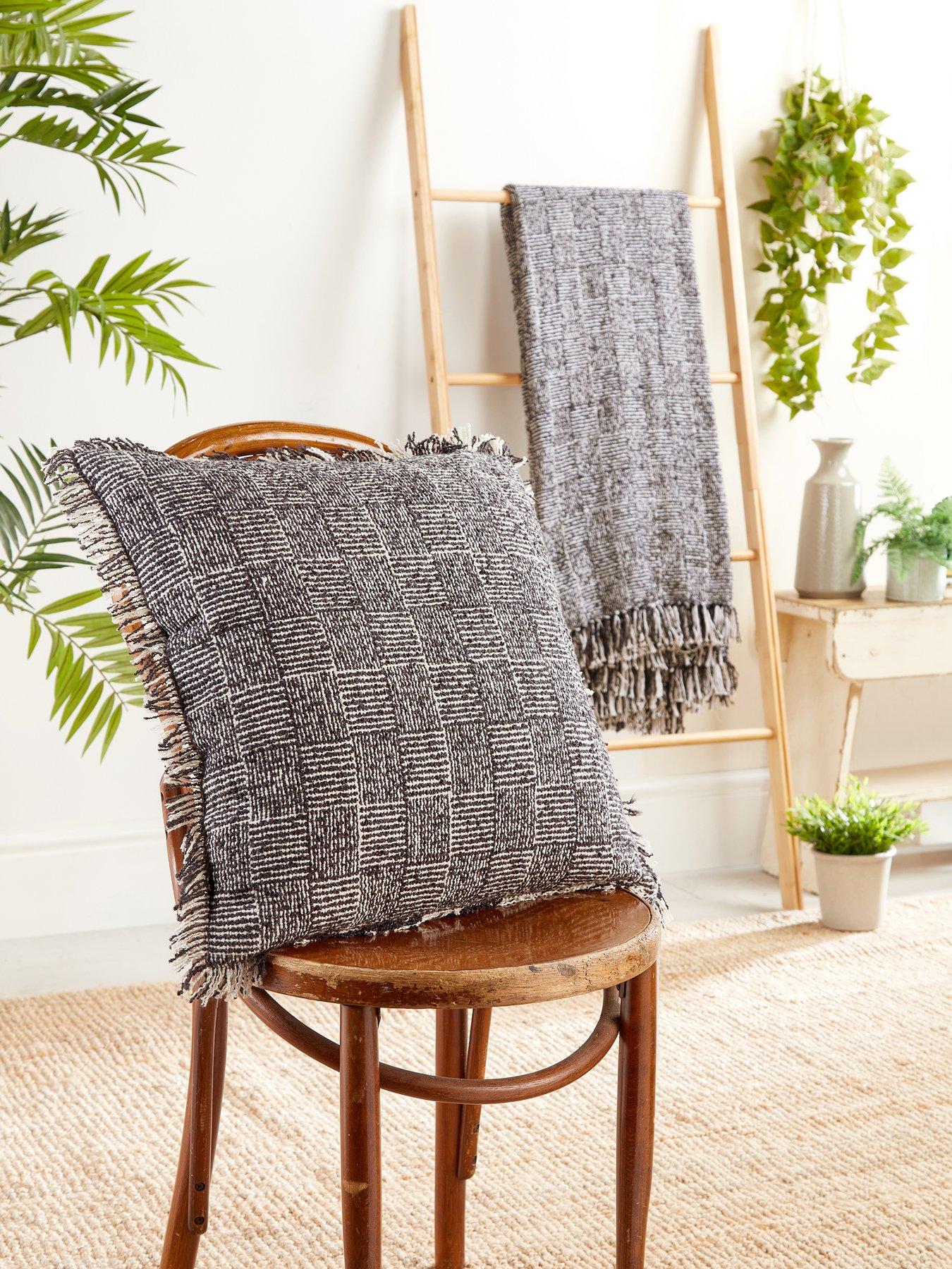 Very Home Crosshatch Cushion