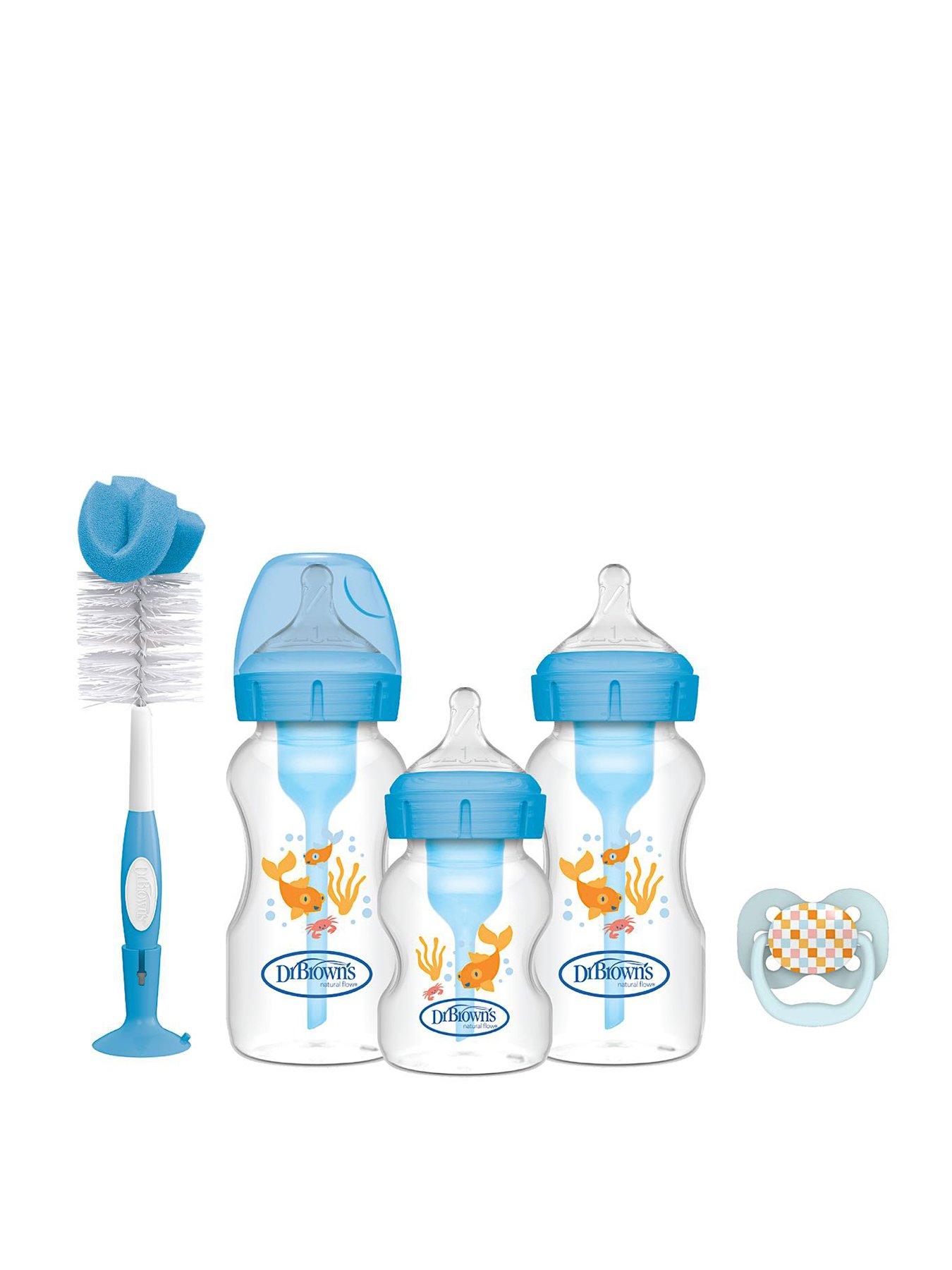 Dr Browns Options+ Gift Set Blue (1x 150ml bottle, 2x 270ml bottle