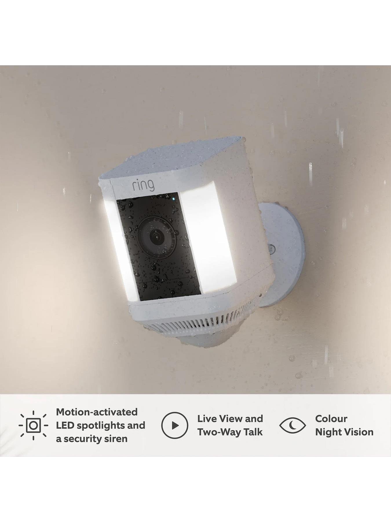 RING Video Doorbell (3rd Gen) with Spotlight Cam Plus Security