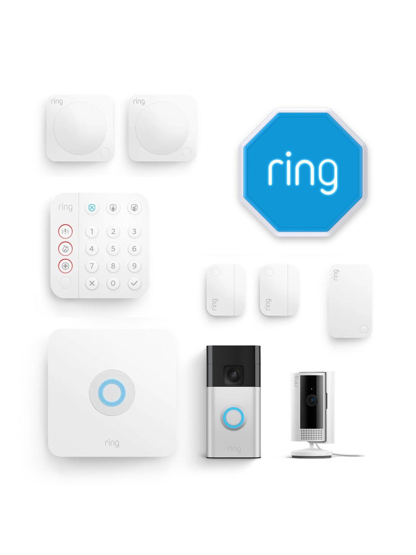 Image 7 of 8 of RING Ring Alarm 10 Piece Kit Home Security Bundle Including Siren, Indoor Camera and Video Doorbell