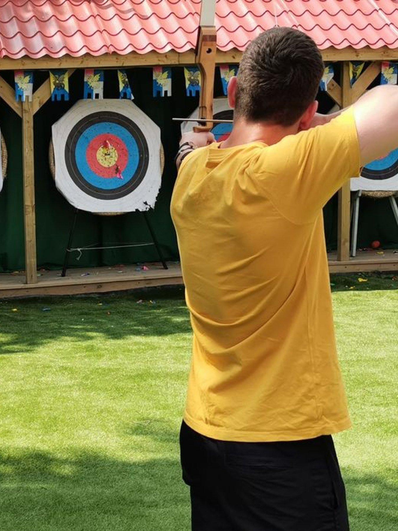 Image 3 of 4 of Virgin Experience Days Digital Voucher Winter Two Night Adventure Glamping Escape with Axe Throwing or Archery for Two at Wall Eden Farm