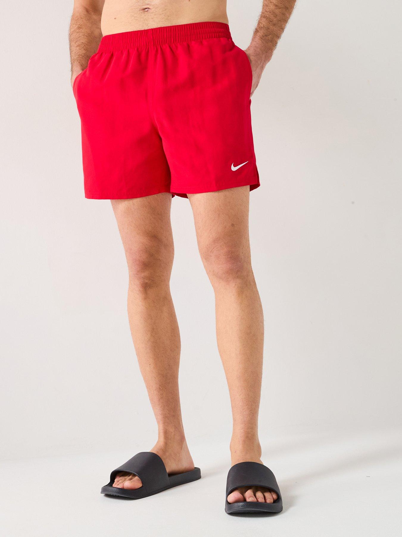 undefined Mens Essential 5 Inch Volley Short-red