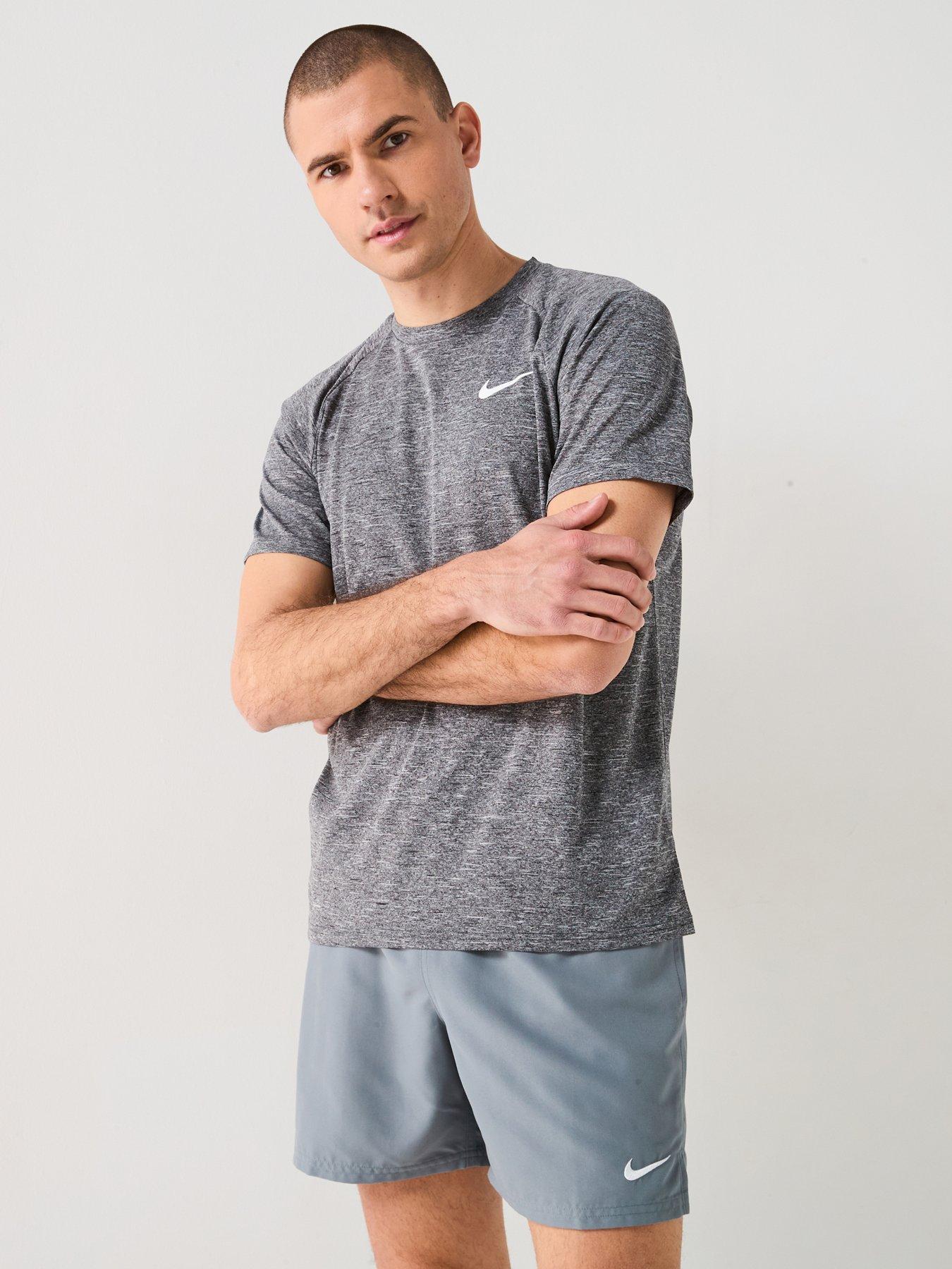 Nike Mens Dri-FIT & Training T-Shirt, Grey, Size Xl, Men