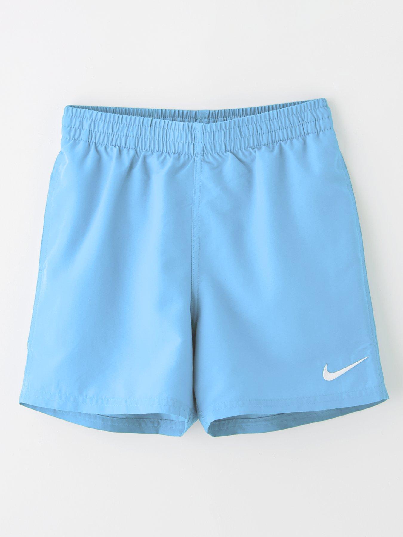 undefined Junior Boys 4 Inch Essential Volley Swim Short - Blue