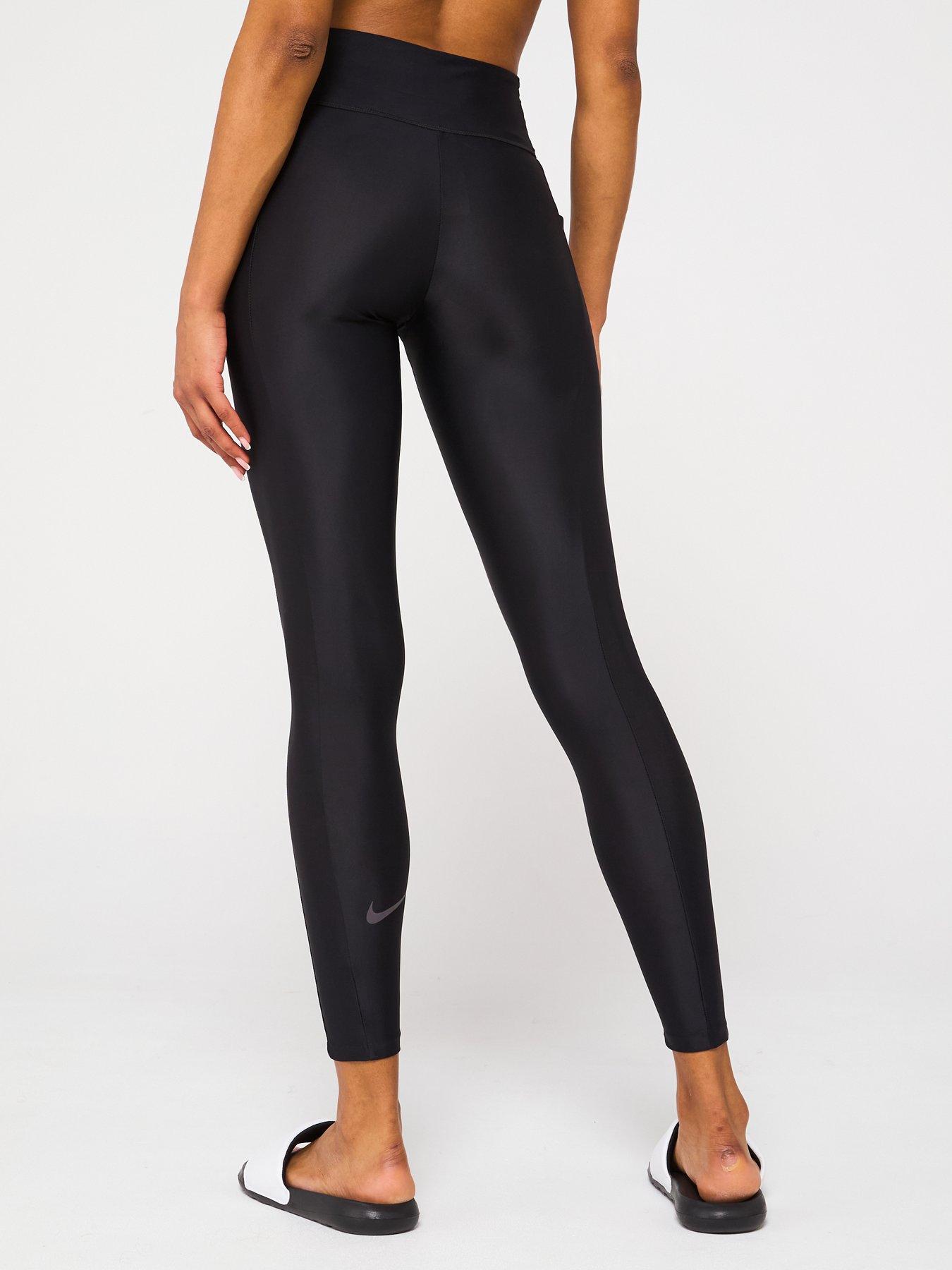 Nike Womens Victory Swim Slim Legging-black Very