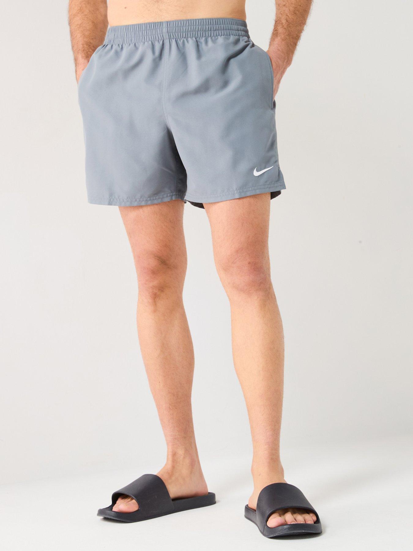 Nike Mens Essential 5 Inch Volley Swim Short, Cool Grey, Size Xl, Men