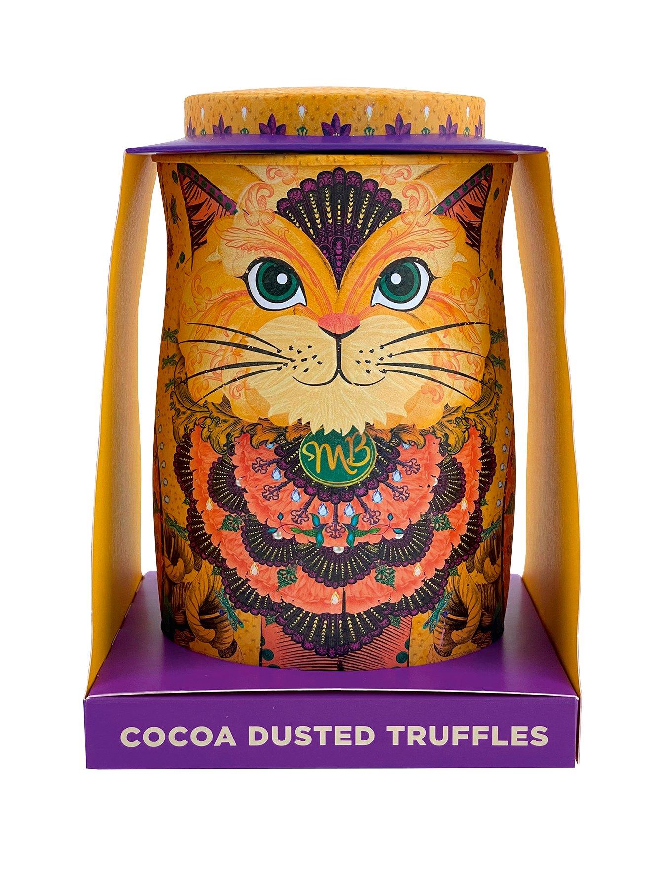 monty-bojangles-savanna-gold-cat-tin-flutter-scotch-cocoa-dusted-truffles