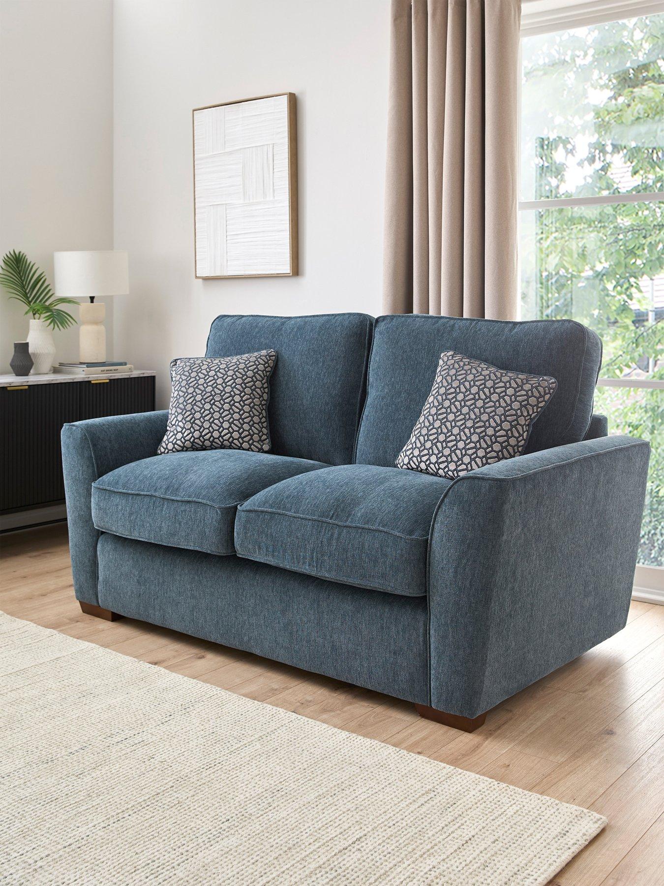 The Very Collection Lucerne Fabric 2 Seater Sofa - Made to Order in the UK - FSC® Certified